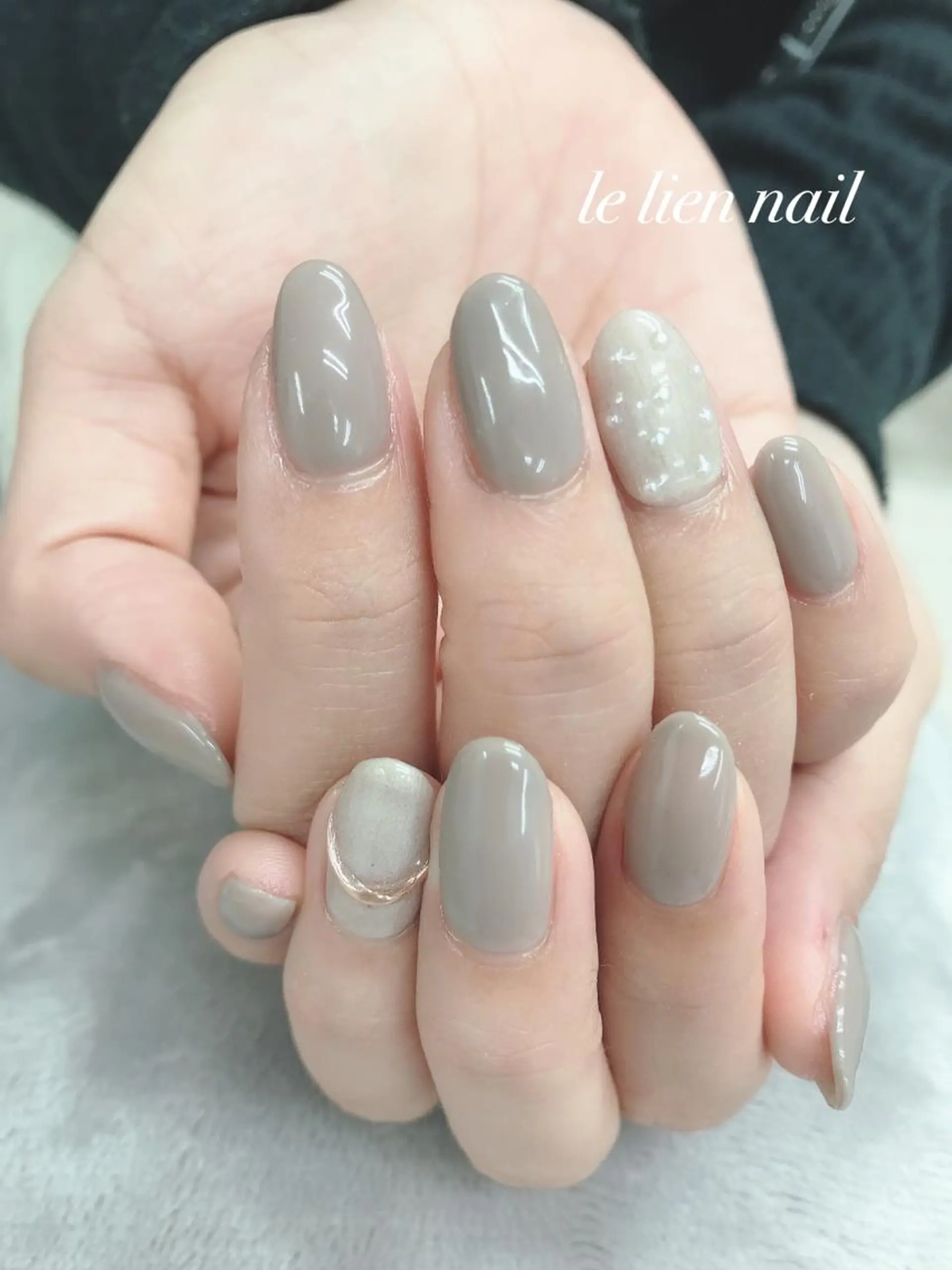 ミディアム ハンドネイル le lien nailのネイルデザイン