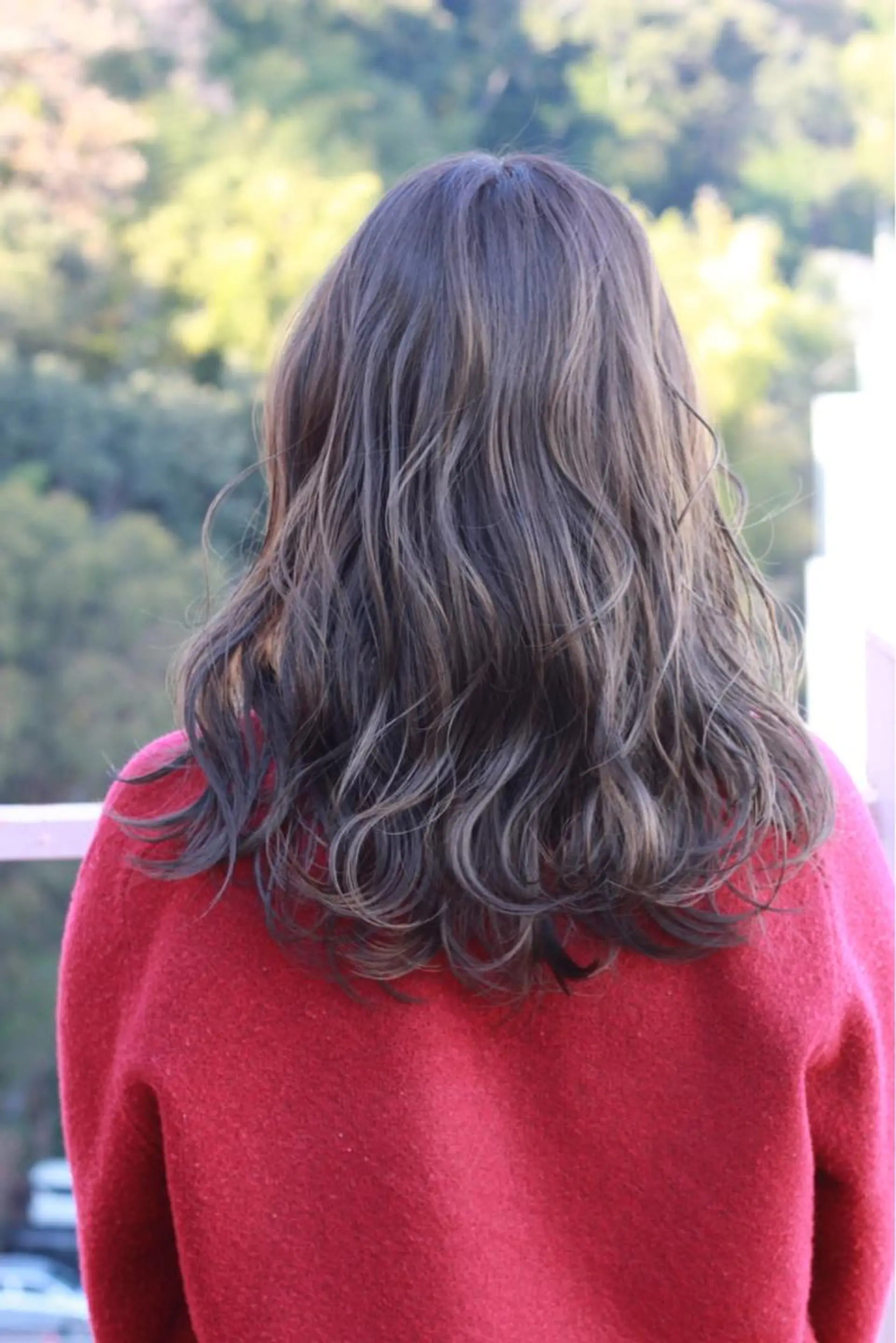 セミロング カラー グレージュ カーキグレージュ カット ヘアカラー Viage （ビアージュ）のヘアスタイル