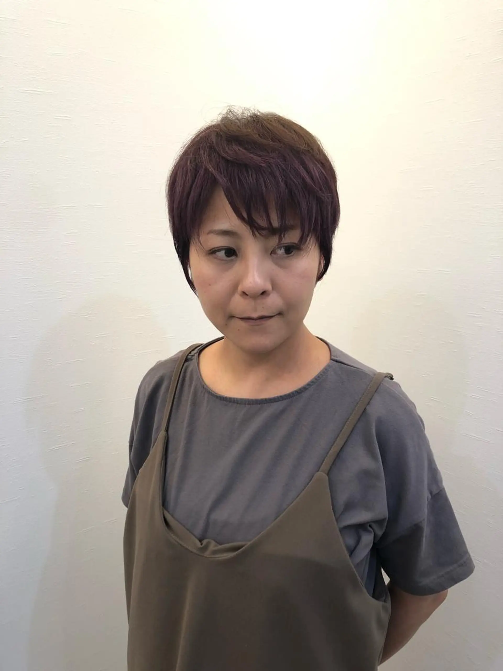 ショート Ruang所属・ツノガイ エリのヘアスタイル