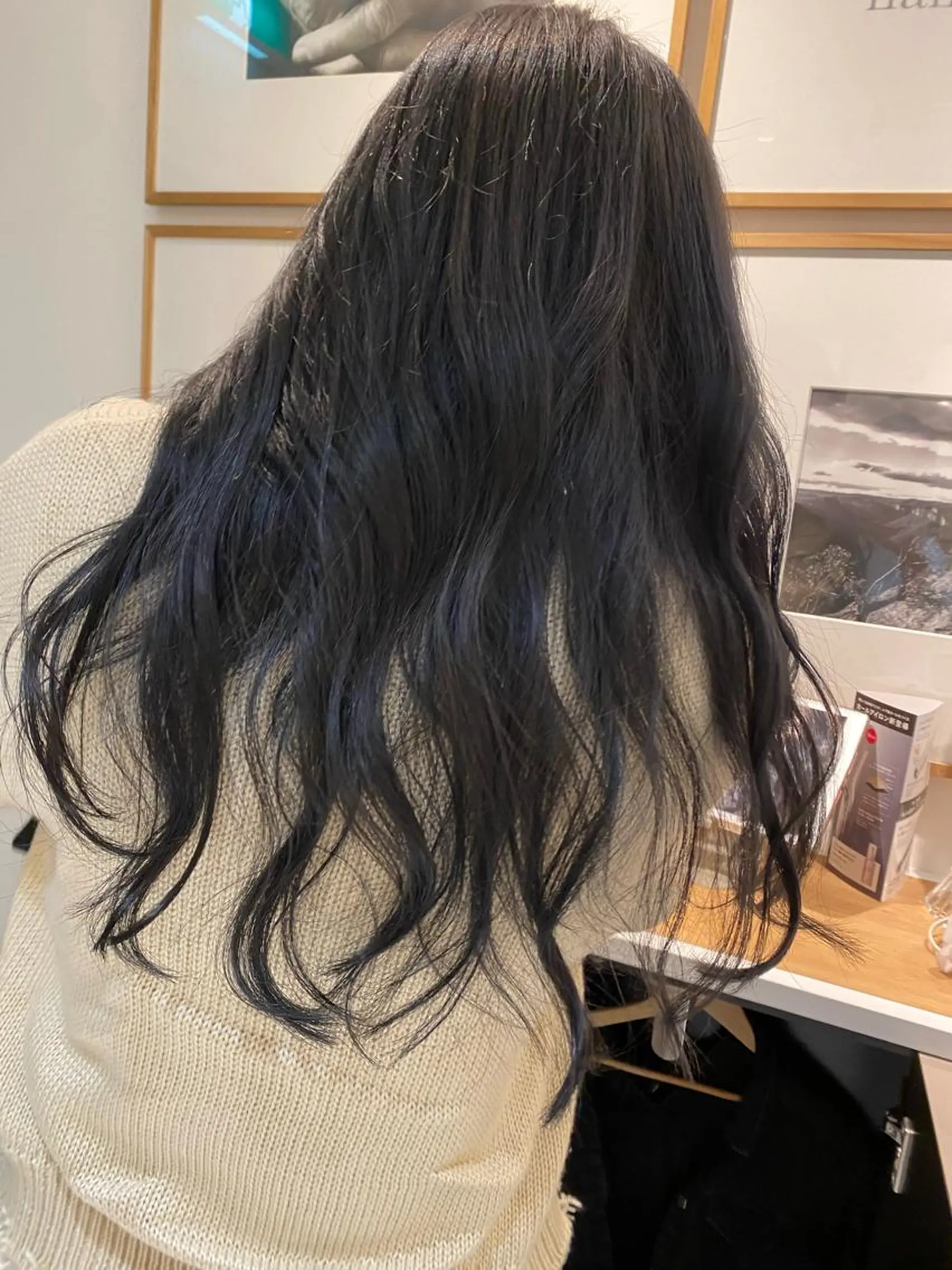 ロング カラー ヘアカラー トリートメント ヘアセット ナチュラル/韓国💎 haruka 💎のヘアスタイル
