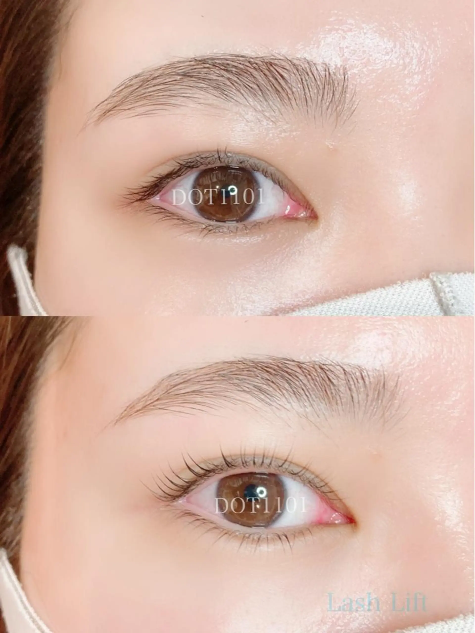 マツエク・マツパ まつげパーマ 下まつげエクステ マツパ DOT1101 asami🌼のマツエク・マツパデザイン