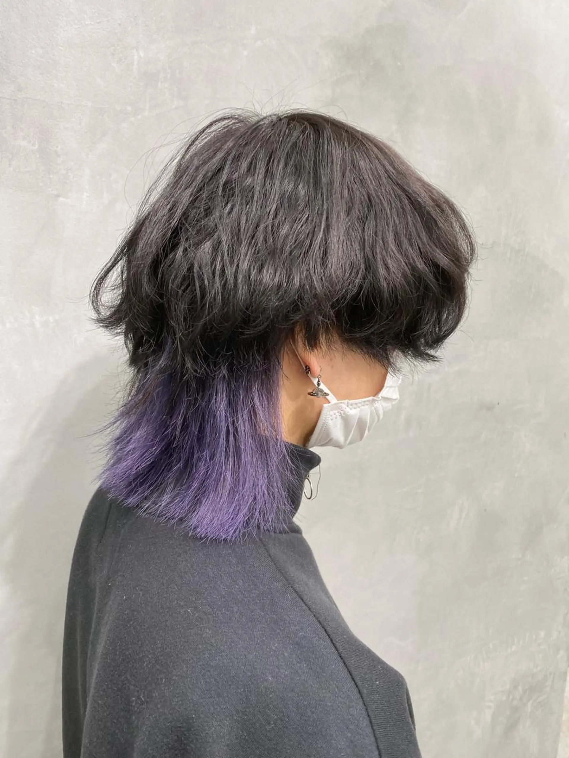 ショート カラー メンズ ウルフ🐺/ボブ ハイトーン🌈/増田のヘアスタイル