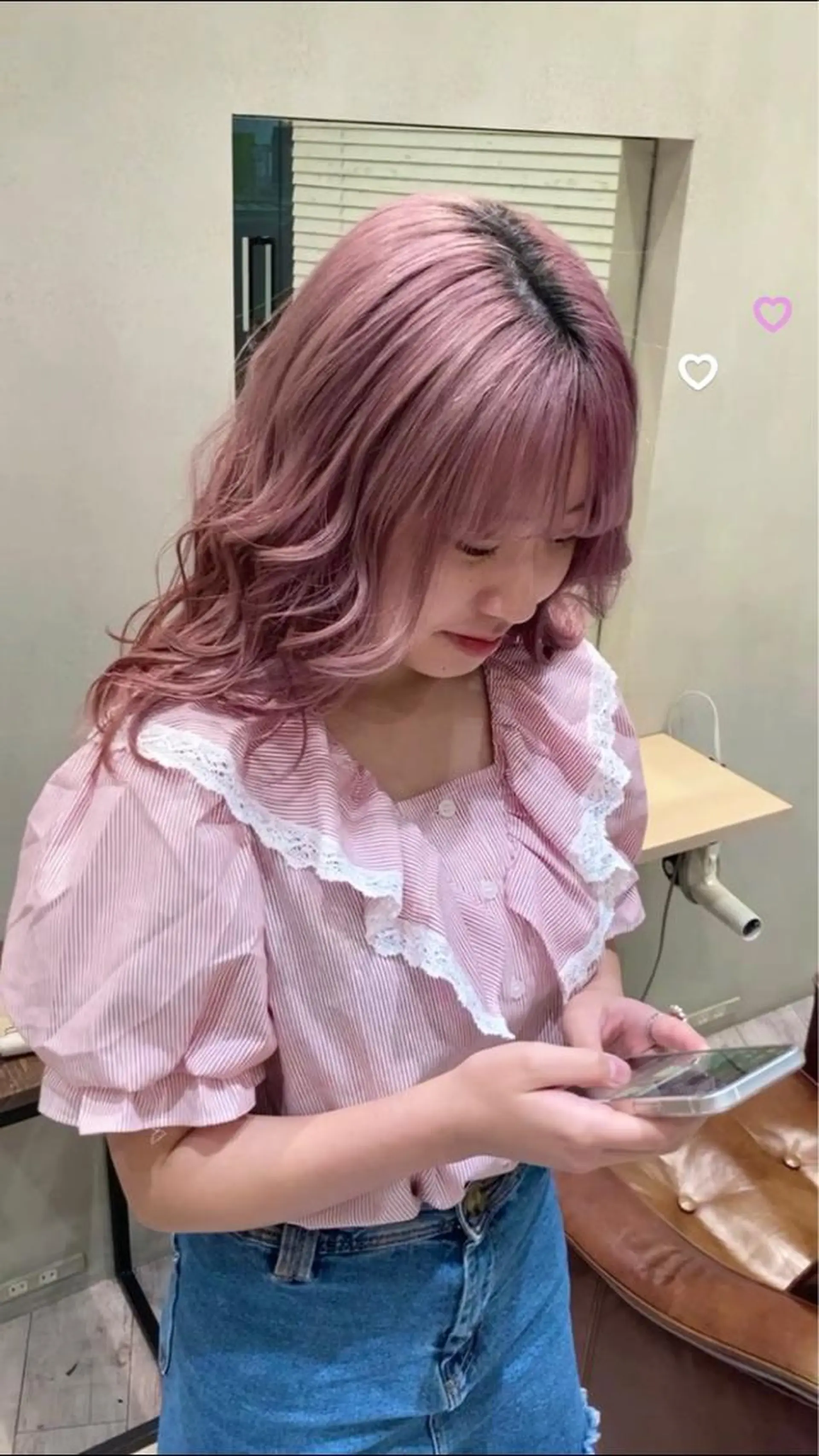 ミディアム カラー octo所属・梅澤 杏菜のヘアスタイル