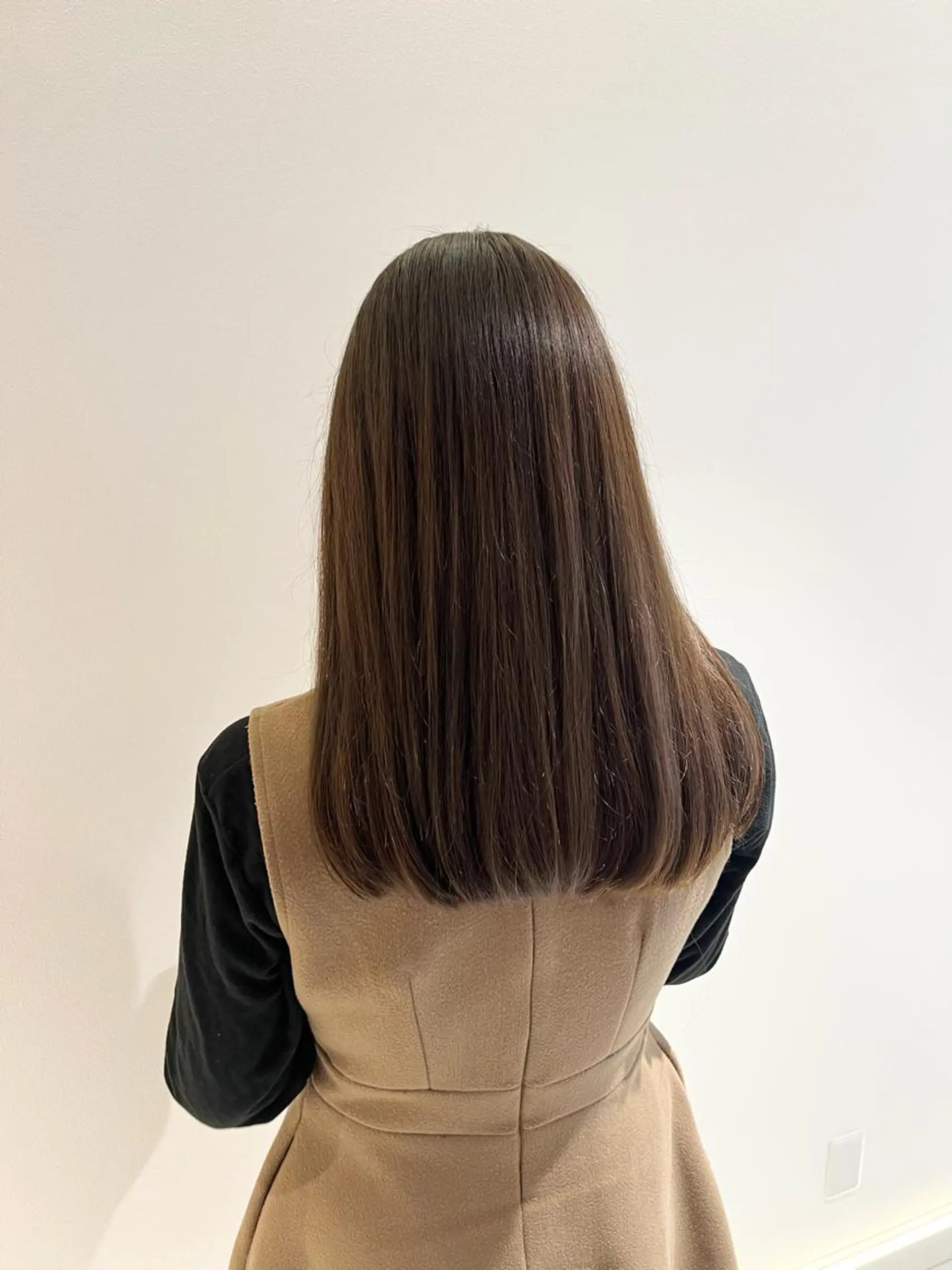 ロング マツイ ハルカのヘアスタイル
