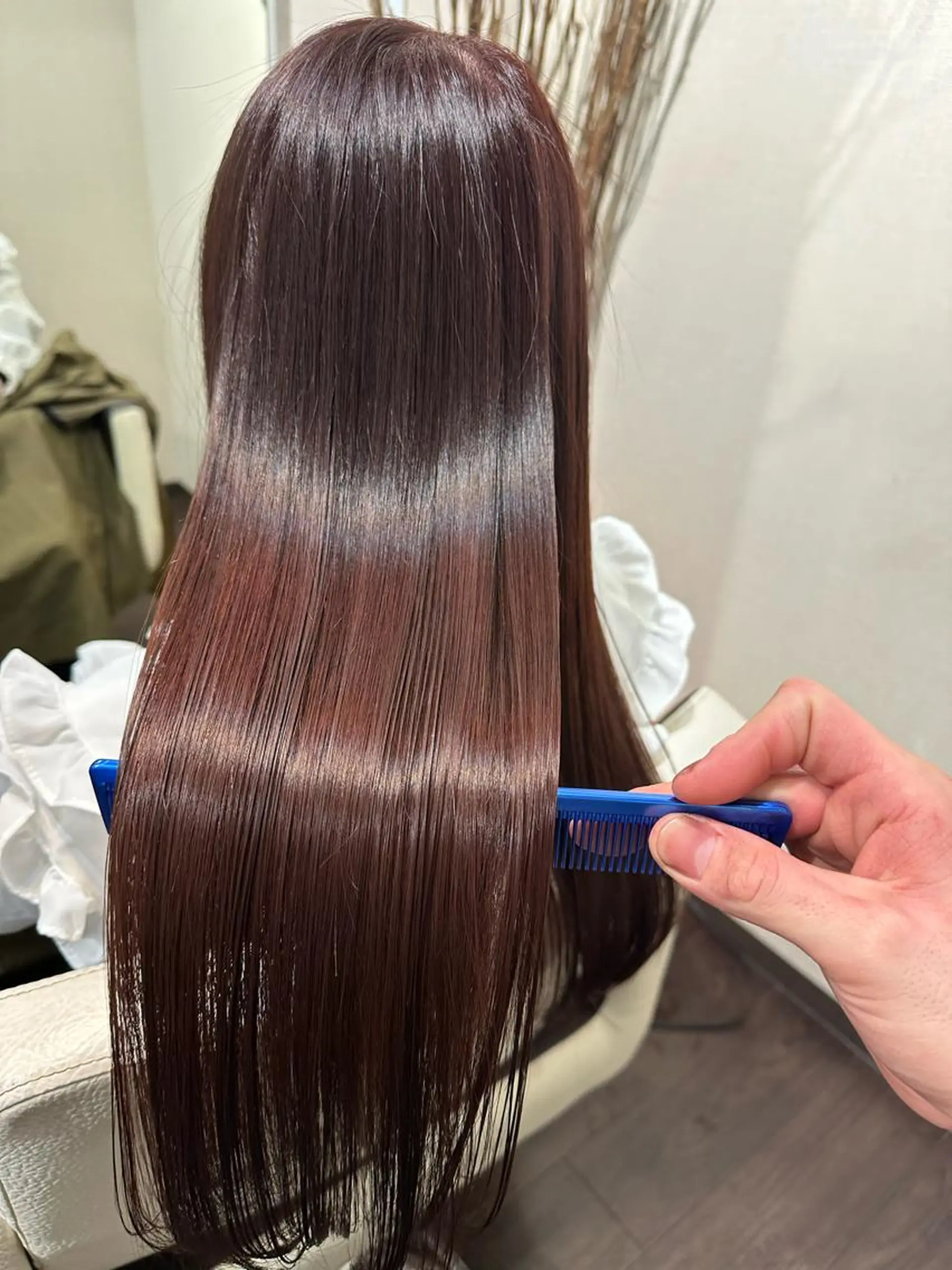 ロング カラー カット ヘアカラー トリートメント ヘッドスパ youres hair 東口店所属・🌸ULTOWA🌸 髪質改善/縮毛/店長のヘアスタイル