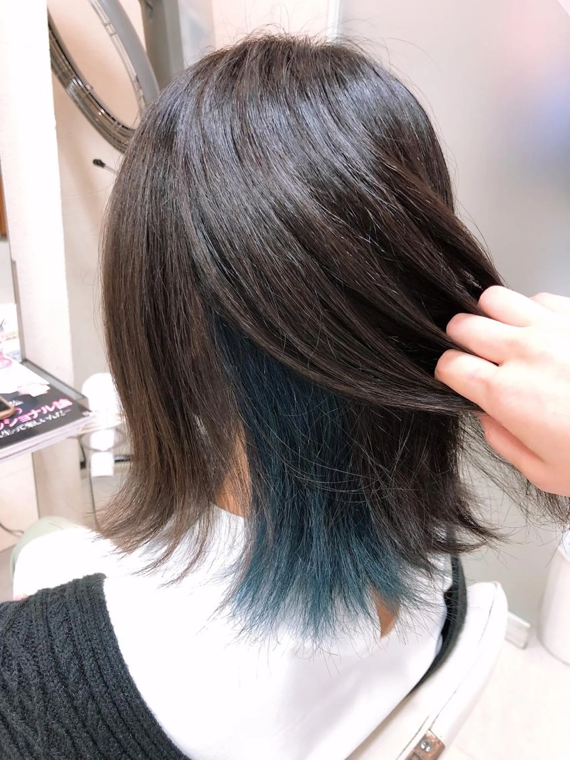 ミディアム 阿部 美咲のヘアスタイル