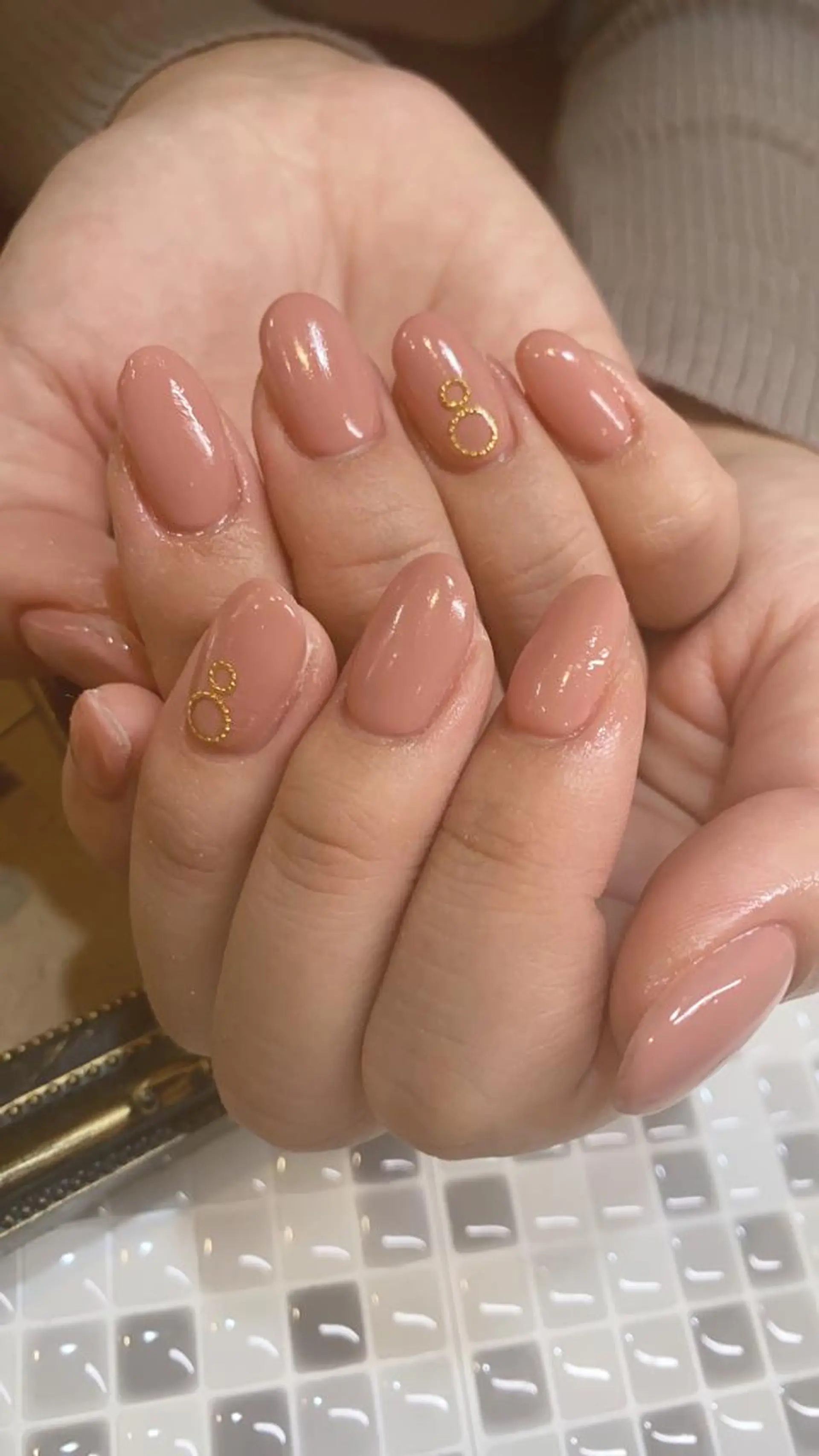ネイル オフィスネイル シンプルネイル ♡Nailist yui♡のネイルデザイン
