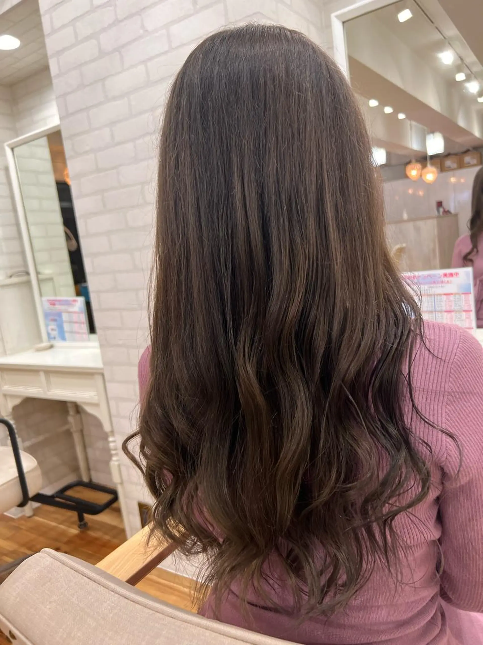 ロング カラー 笹江 瑞穂のヘアスタイル