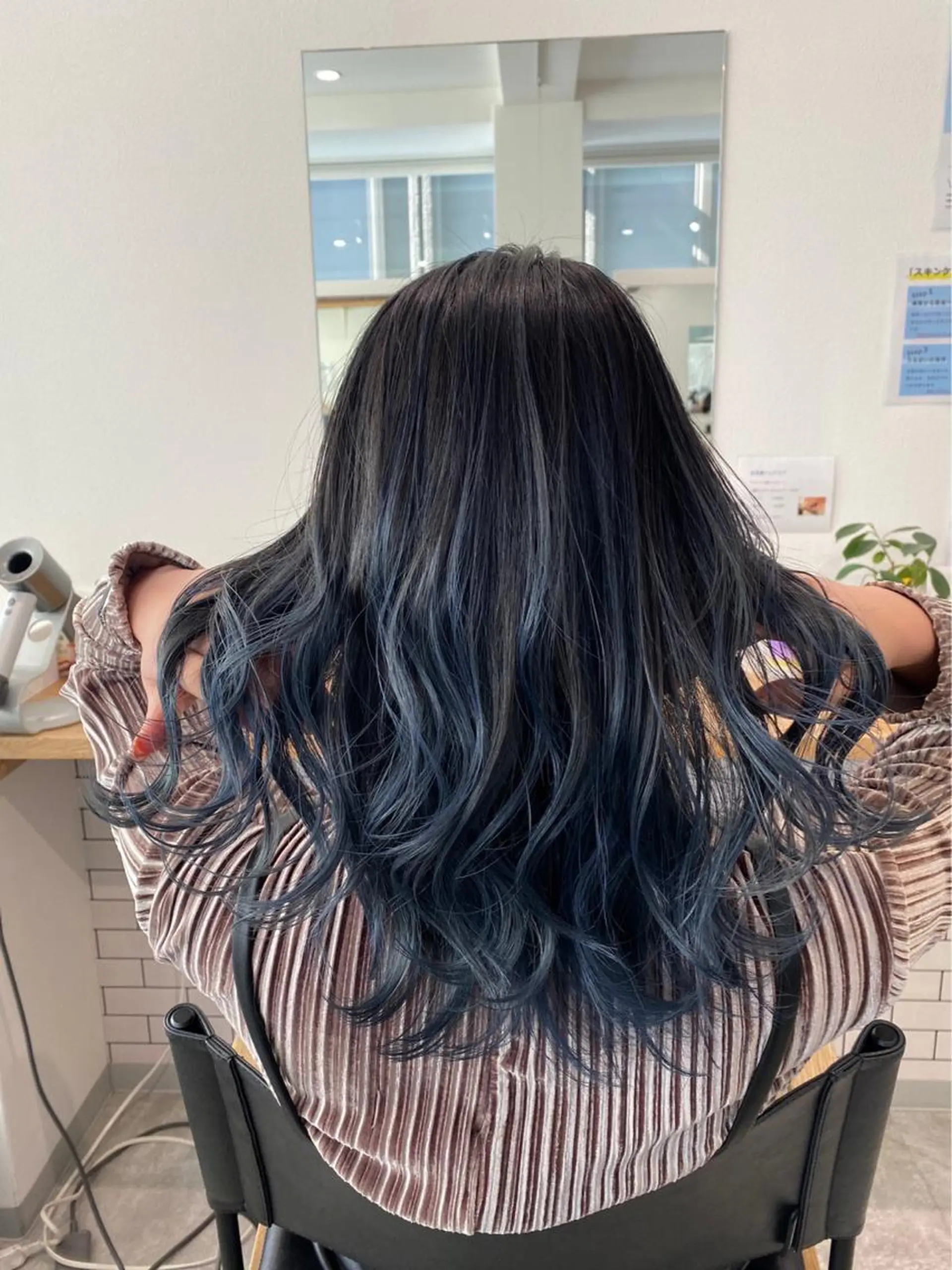 カラー 京都美容師 塩のヘアスタイル