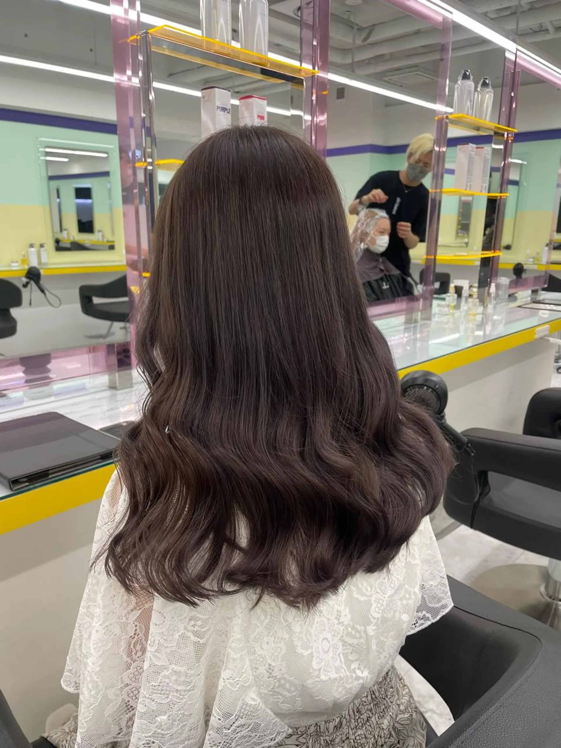 セミロング 🤍韓国トレンド ヘア🤍miku🤍のヘアスタイル