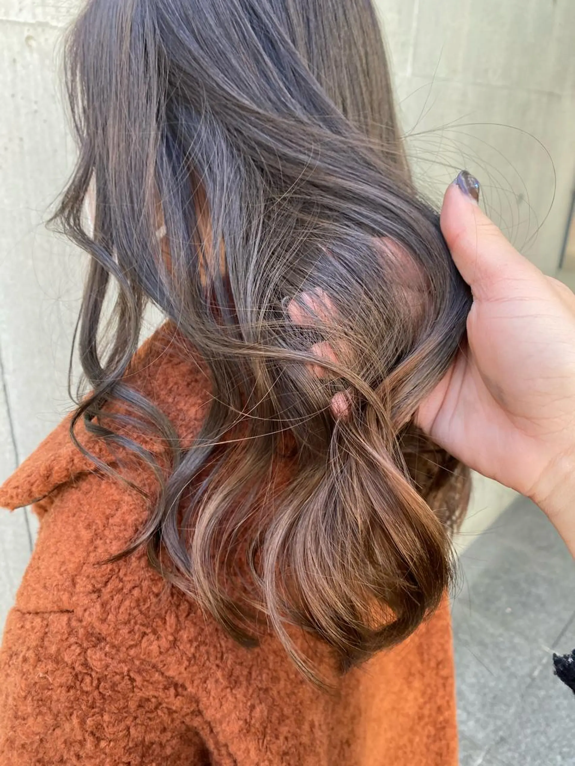 ロング 大橋 美咲のヘアスタイル