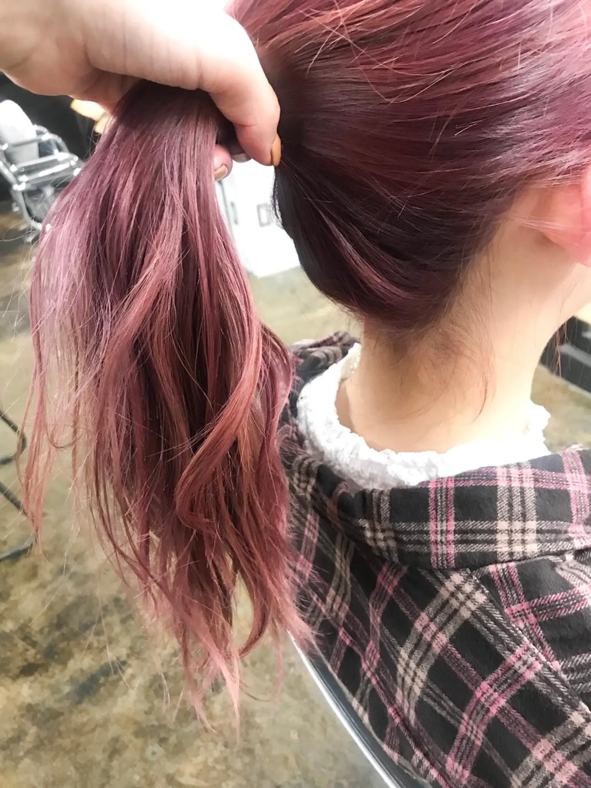 ロング ダブルカラー　/ インナーカラーMiiのヘアスタイル