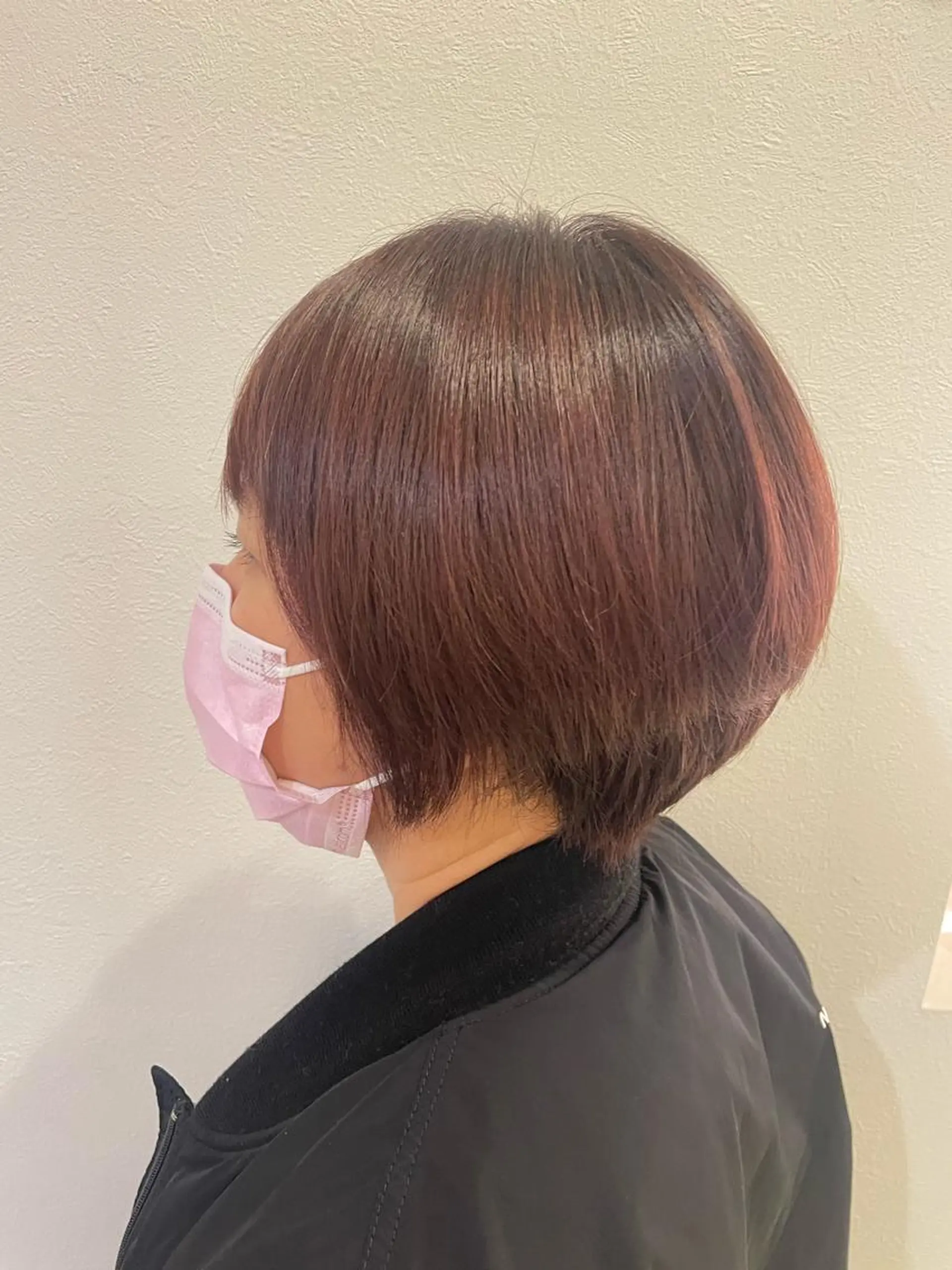 ショート カラー 長岡 香澄のヘアスタイル