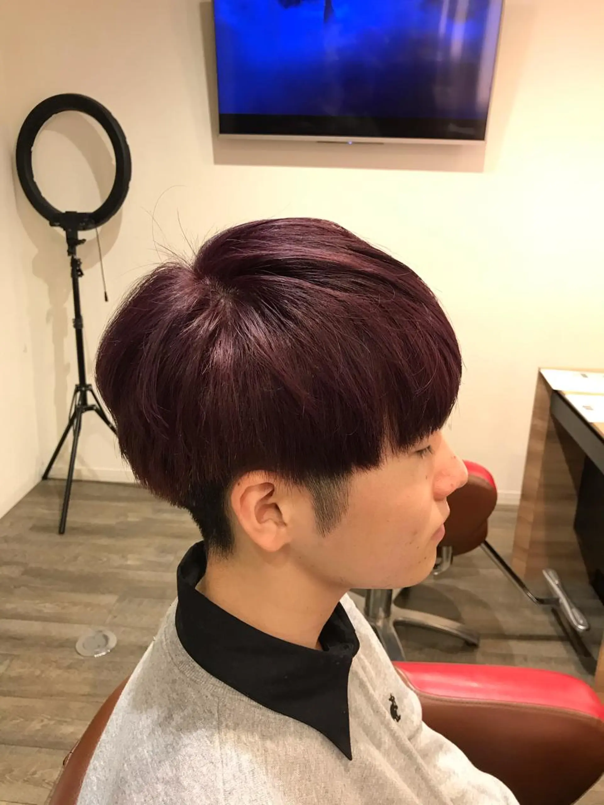 ショート メンズ マッシュ 12月限定クーポン 💕大量更新ブリーチのヘアスタイル