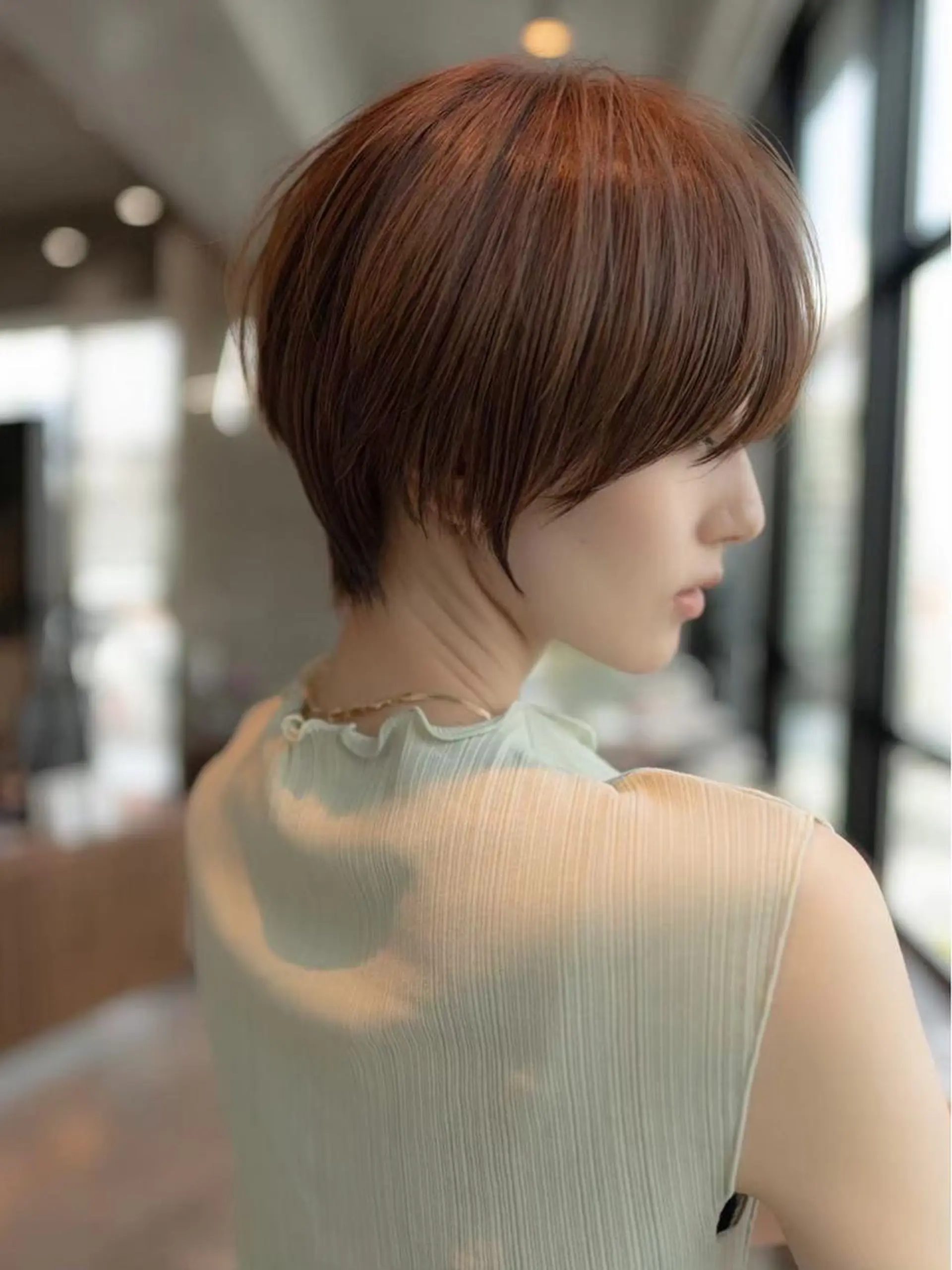 ショート カラー カット ヘアカラー トリートメント 韓国レイヤー🇰🇷 韓国研修◎渋谷カイトのヘアスタイル