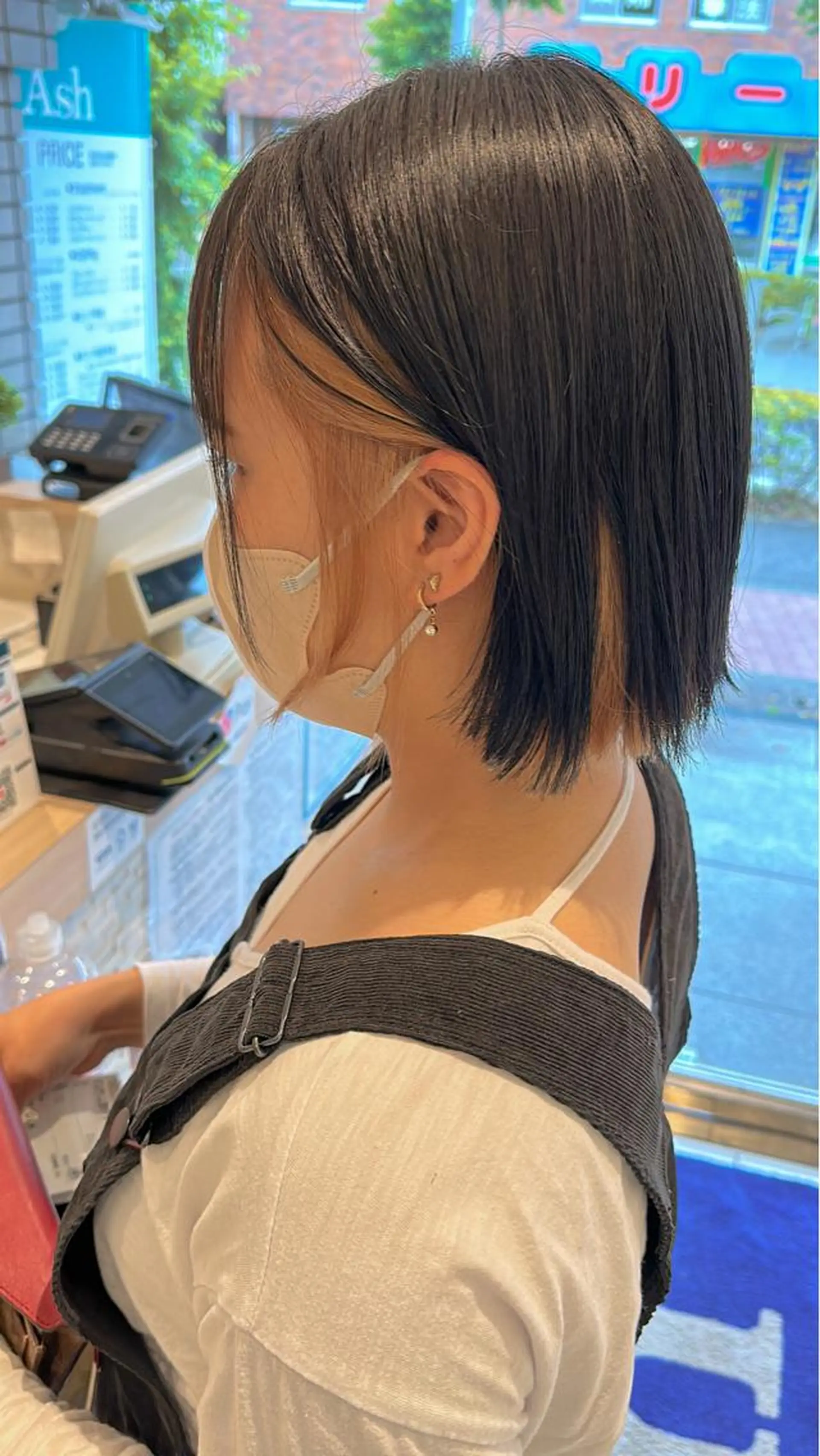 ミディアム カラー 暖色系カラー🍊 オオネヨシナリのヘアスタイル