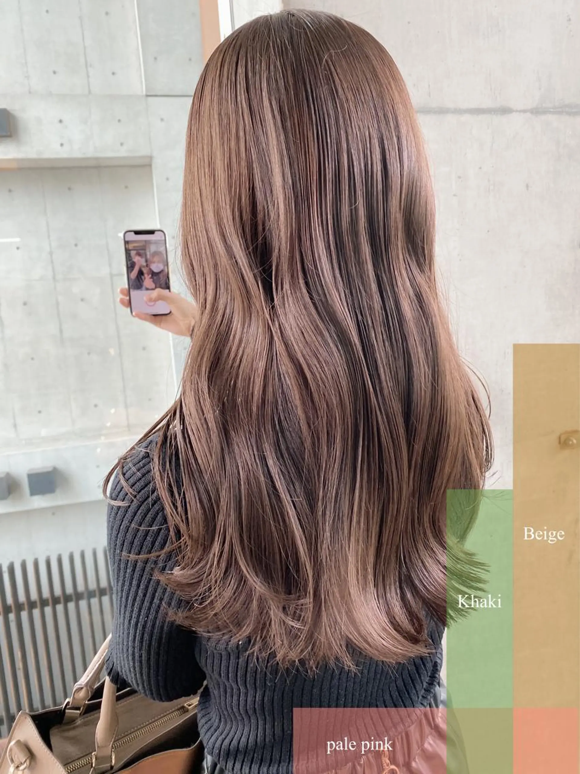 ロング カラー Living所属・ヨシモトリョウ 髪質改善/美髪のヘアスタイル