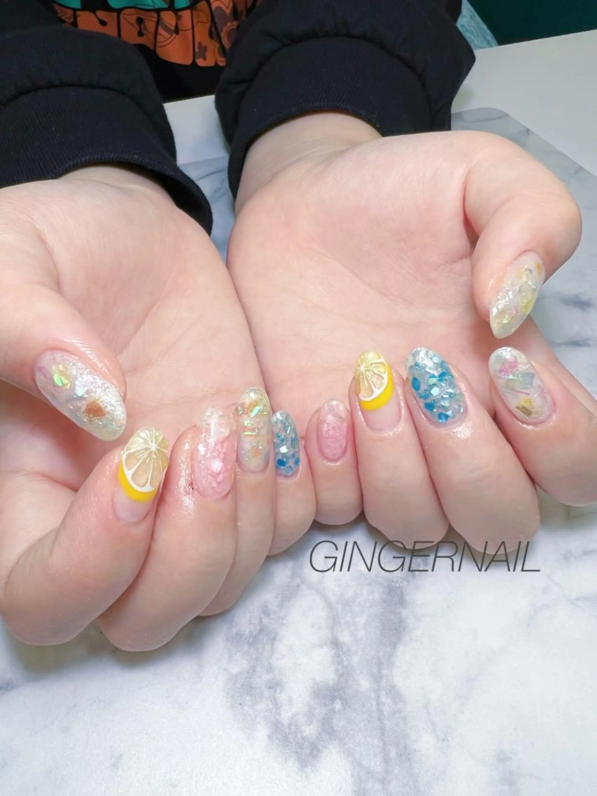 ハンドネイル ハンドケア GINGER NAIL所属・代々木 GINGERNAILのネイルデザイン