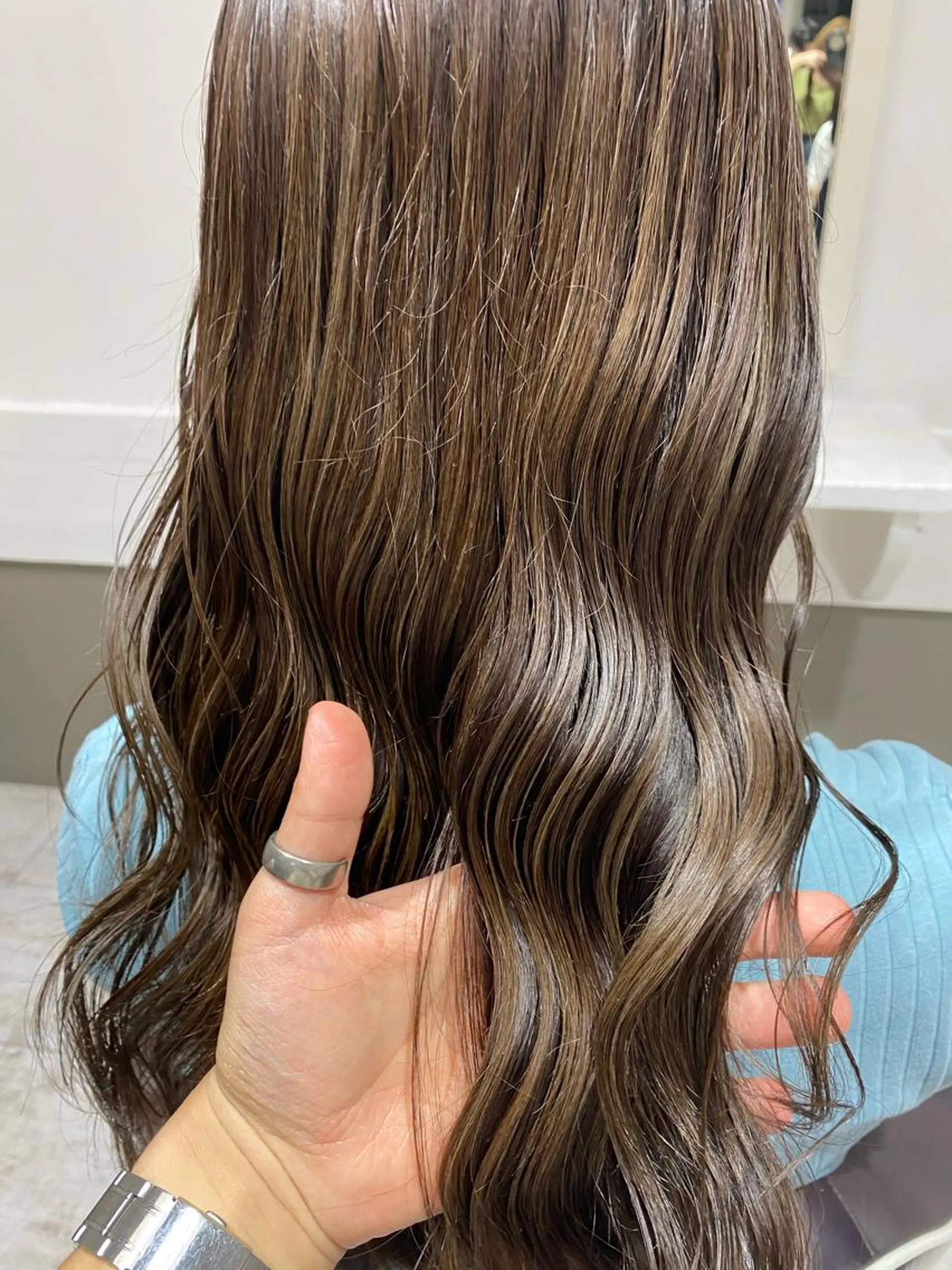 ミディアム カラー jill by gisel＿奥家のヘアスタイル