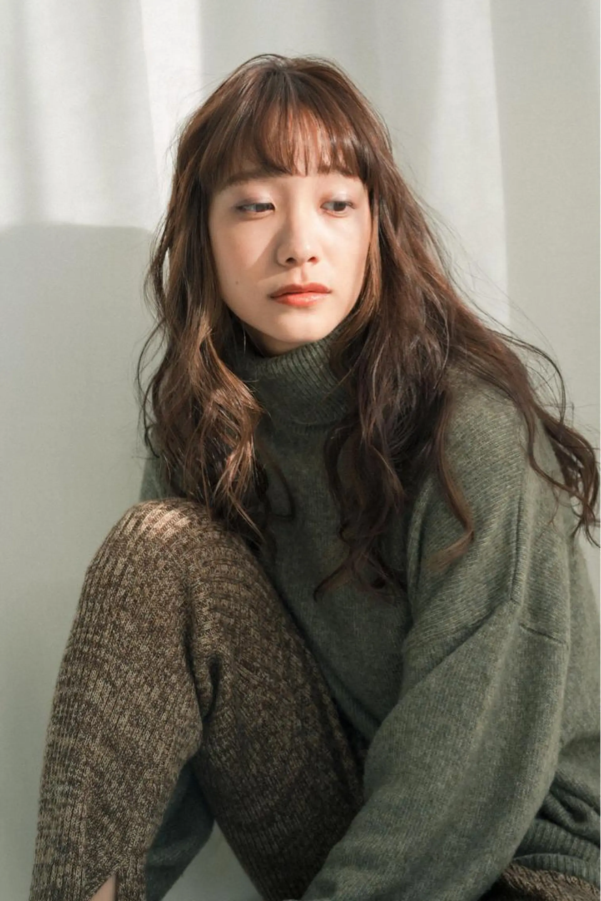 ロング カラー バレイヤージュ ブリーチ ダブルカラー グラデーションカラー ハイライトカラー カット ヘアカラー トリートメント hair salon mementoのヘアスタイル