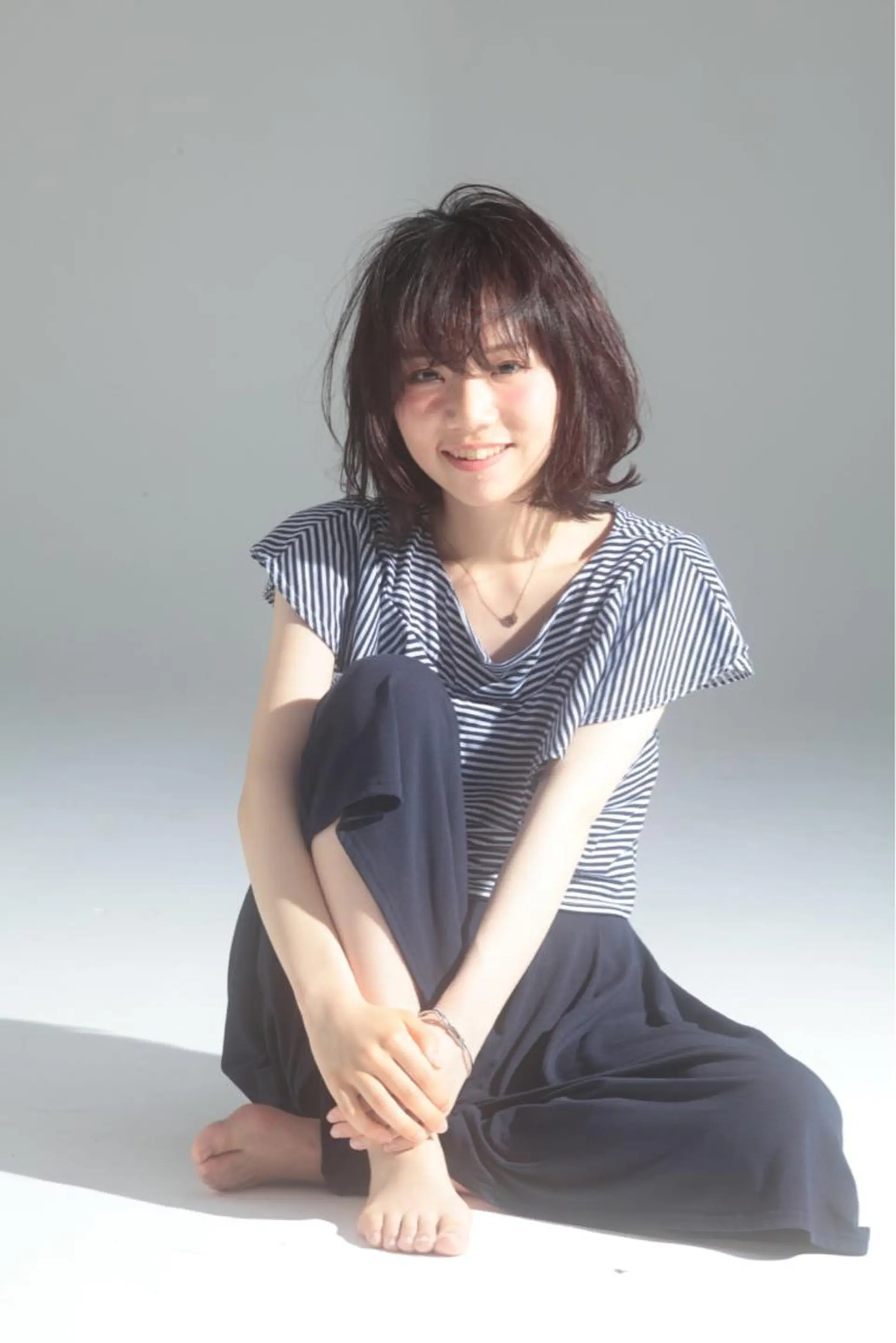 ミディアム ta tsuのヘアスタイル