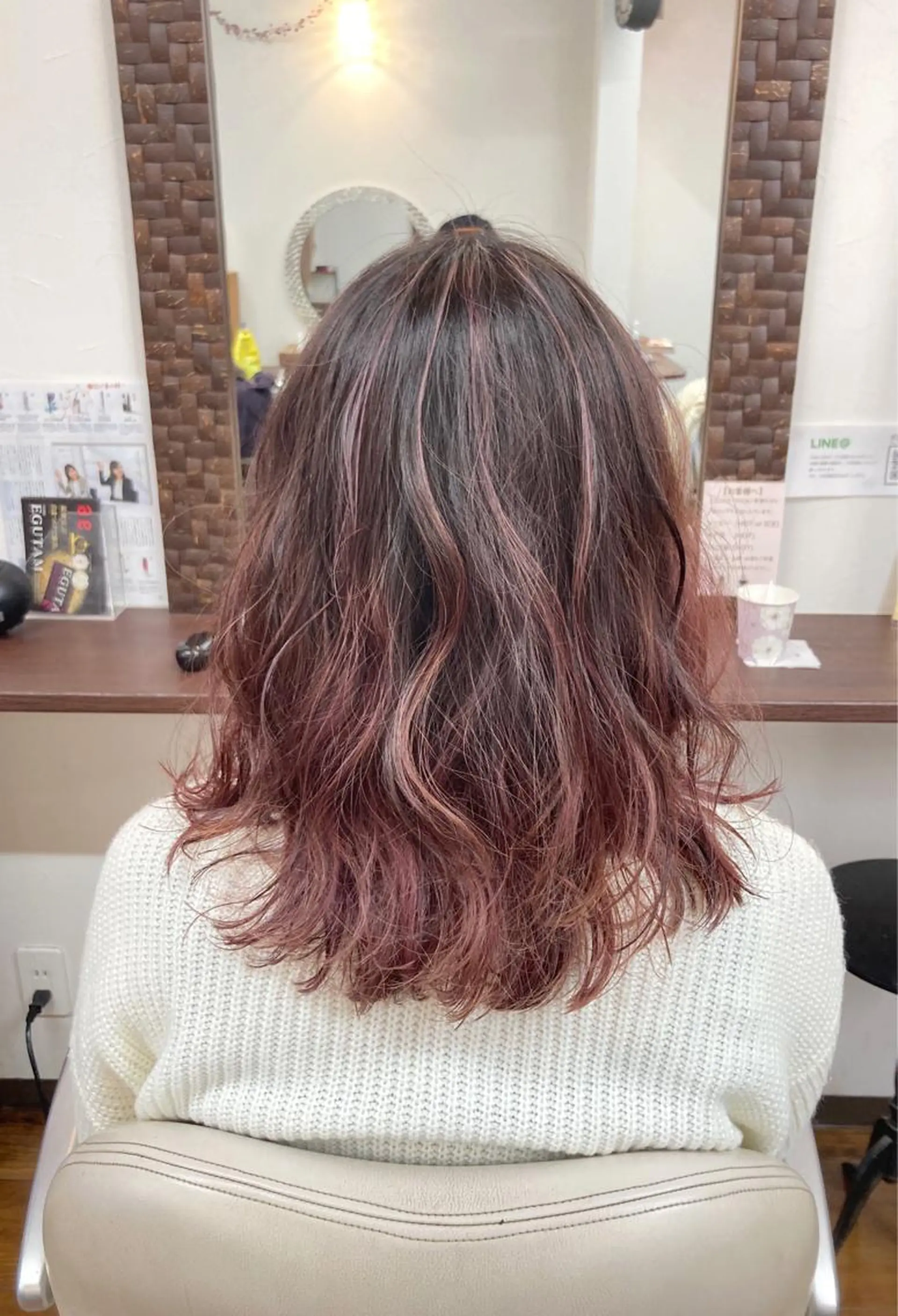 カラー one's heart所属・Otsuka Hikariのヘアスタイル