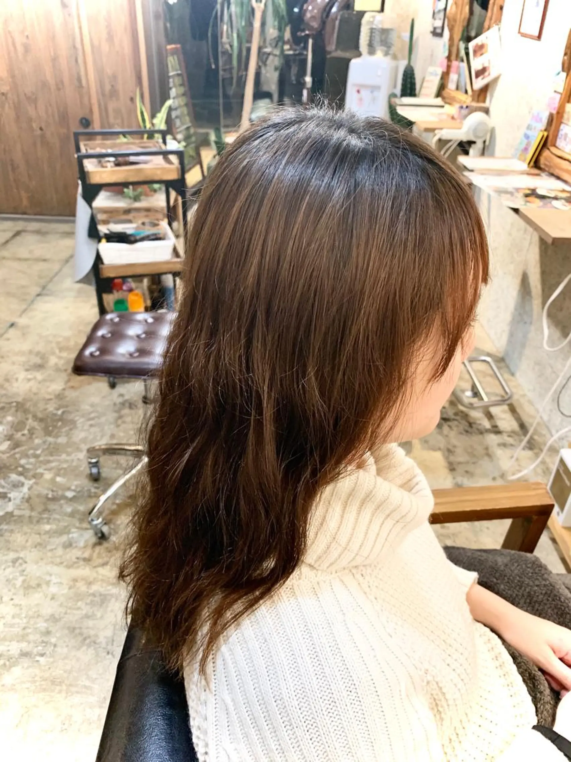 ロング カラー パーマ MIRUCO by KURAKU所属・⭐️ハイトーンカラー ⭐️メンズパーマ達成のヘアスタイル