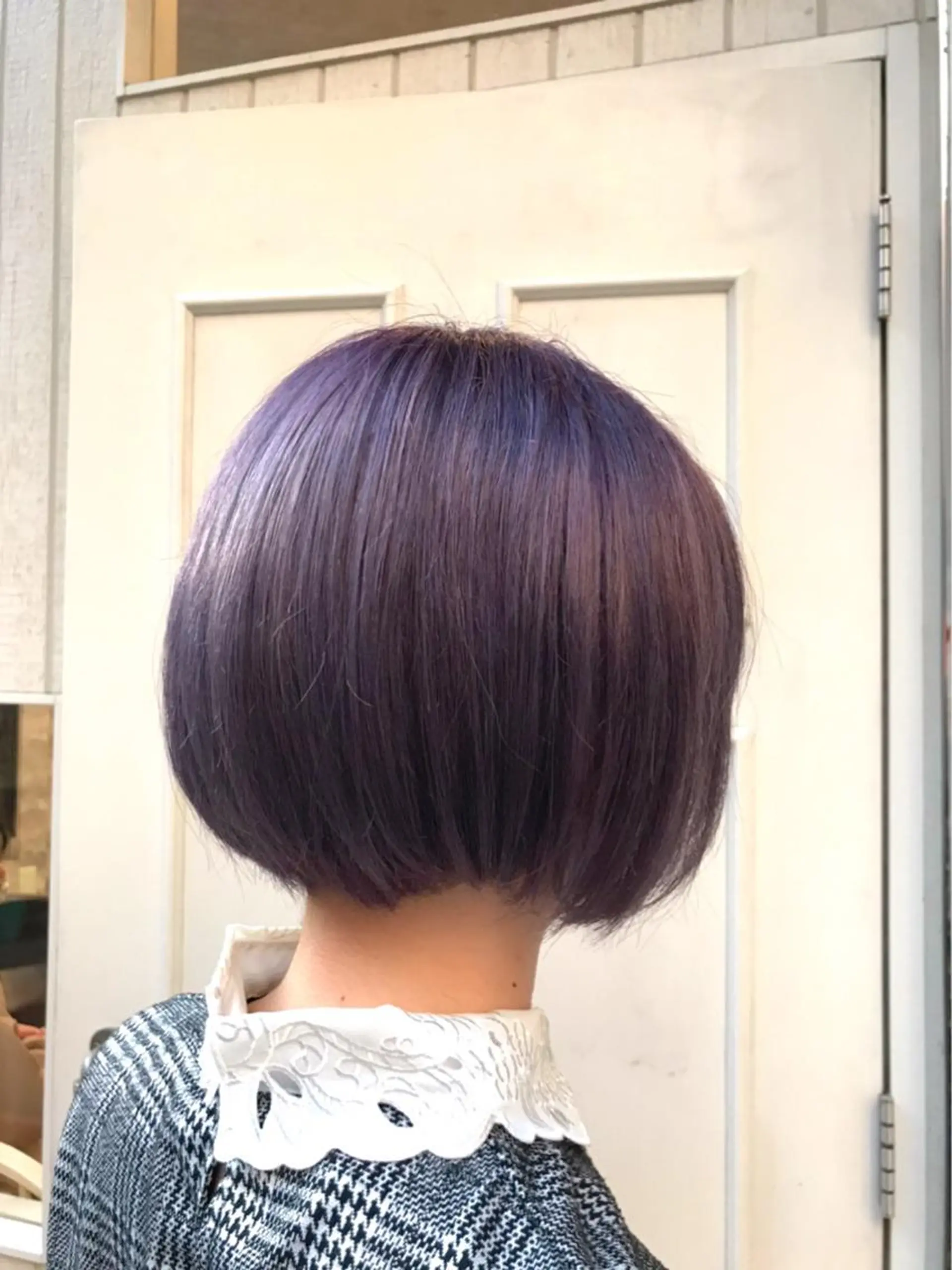 ショート カラー ラベンダーカラー 💈Blanco💈 カラー&ケア🌈のヘアスタイル