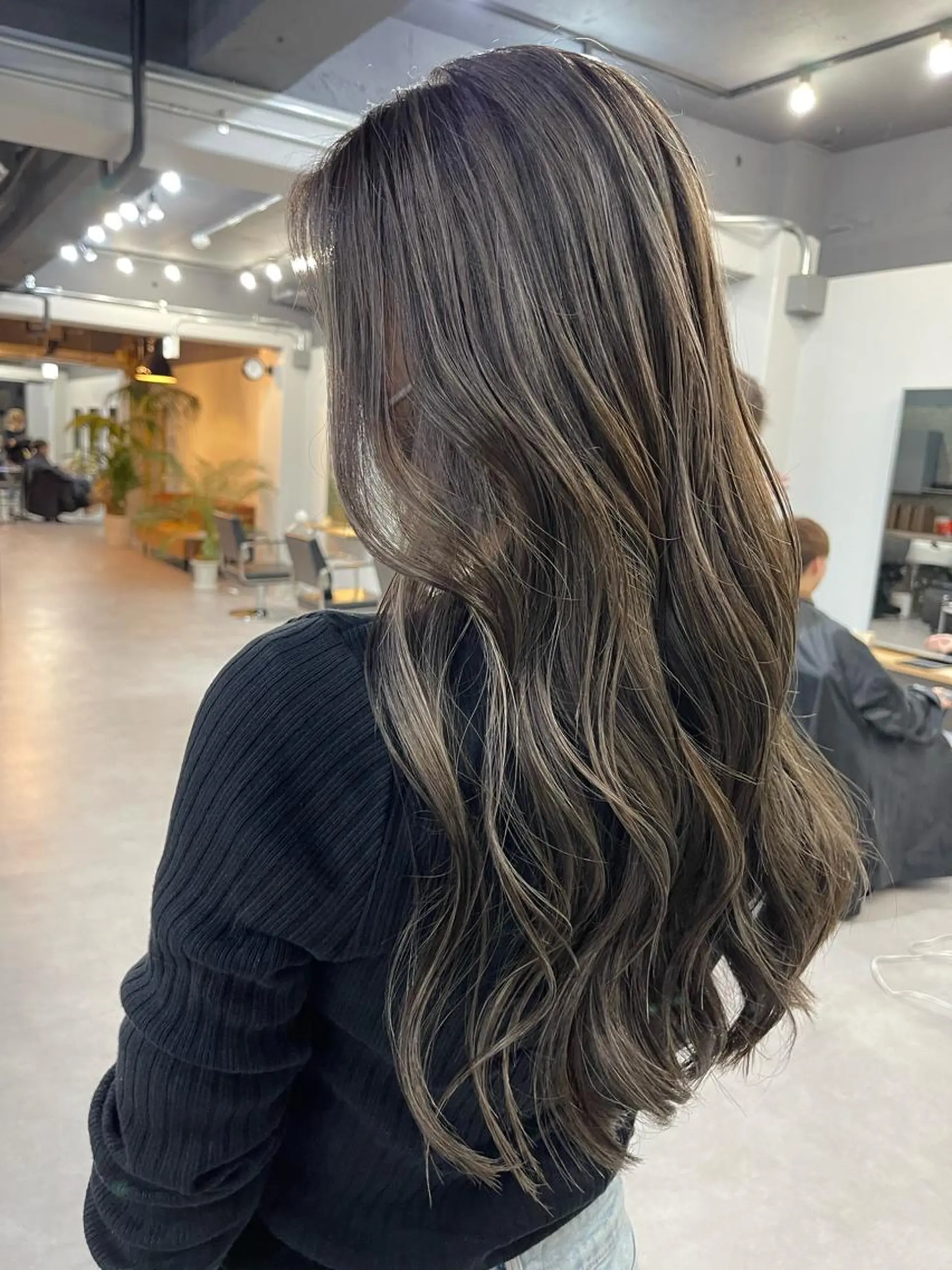 ロング カラー カット ヘアカラー トリートメント Reb_keiji 👑小倉圭司のヘアスタイル