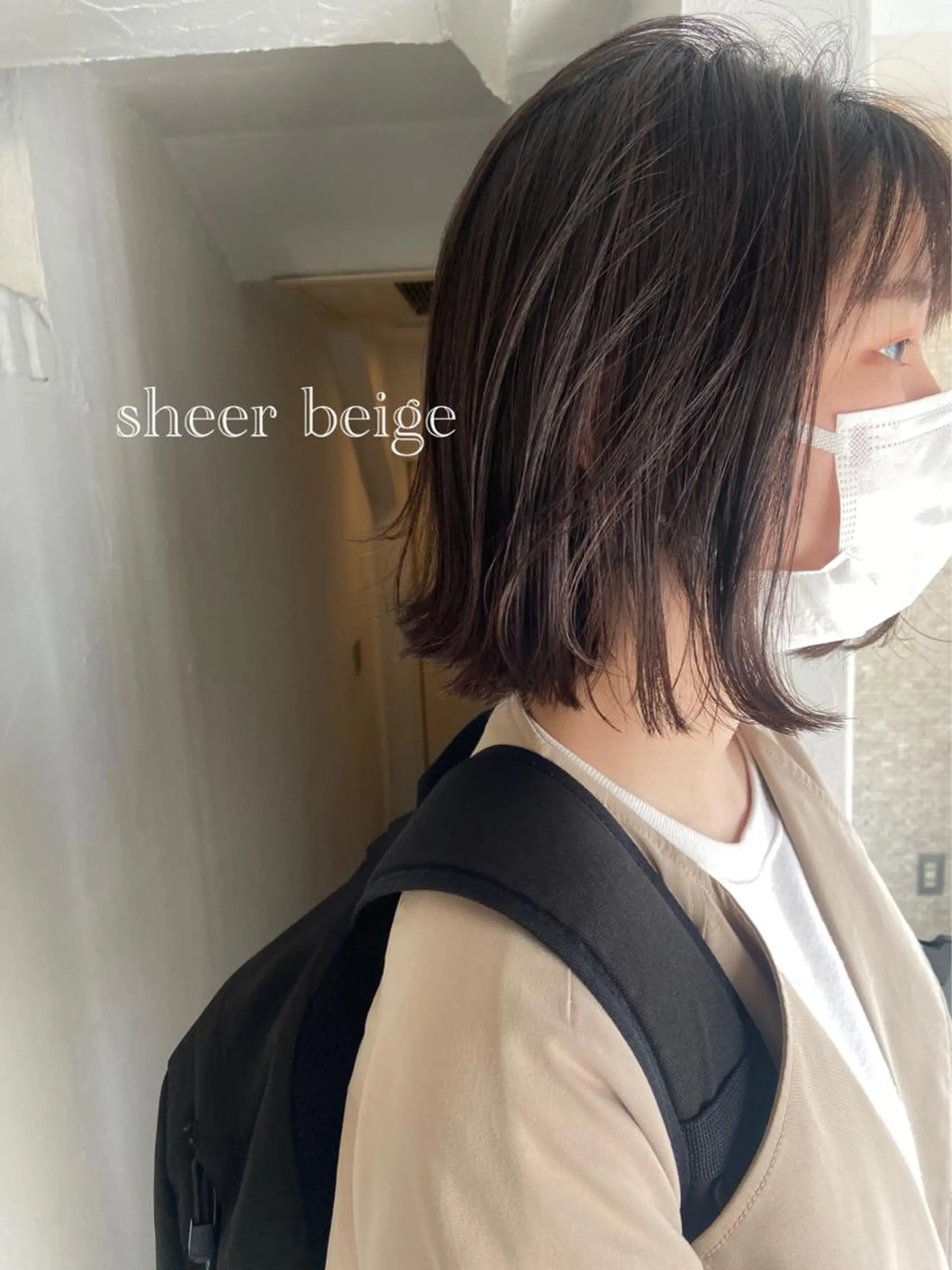 ショート カラー ヘアアレンジ ベージュカラー ブリーチ 透明感カラー ダブルカラー グレージュ SALOWIN自由が丘所属・ヘッドスパ✨髪質ケア サロン🌿chacoのエステ・リラクイメージ