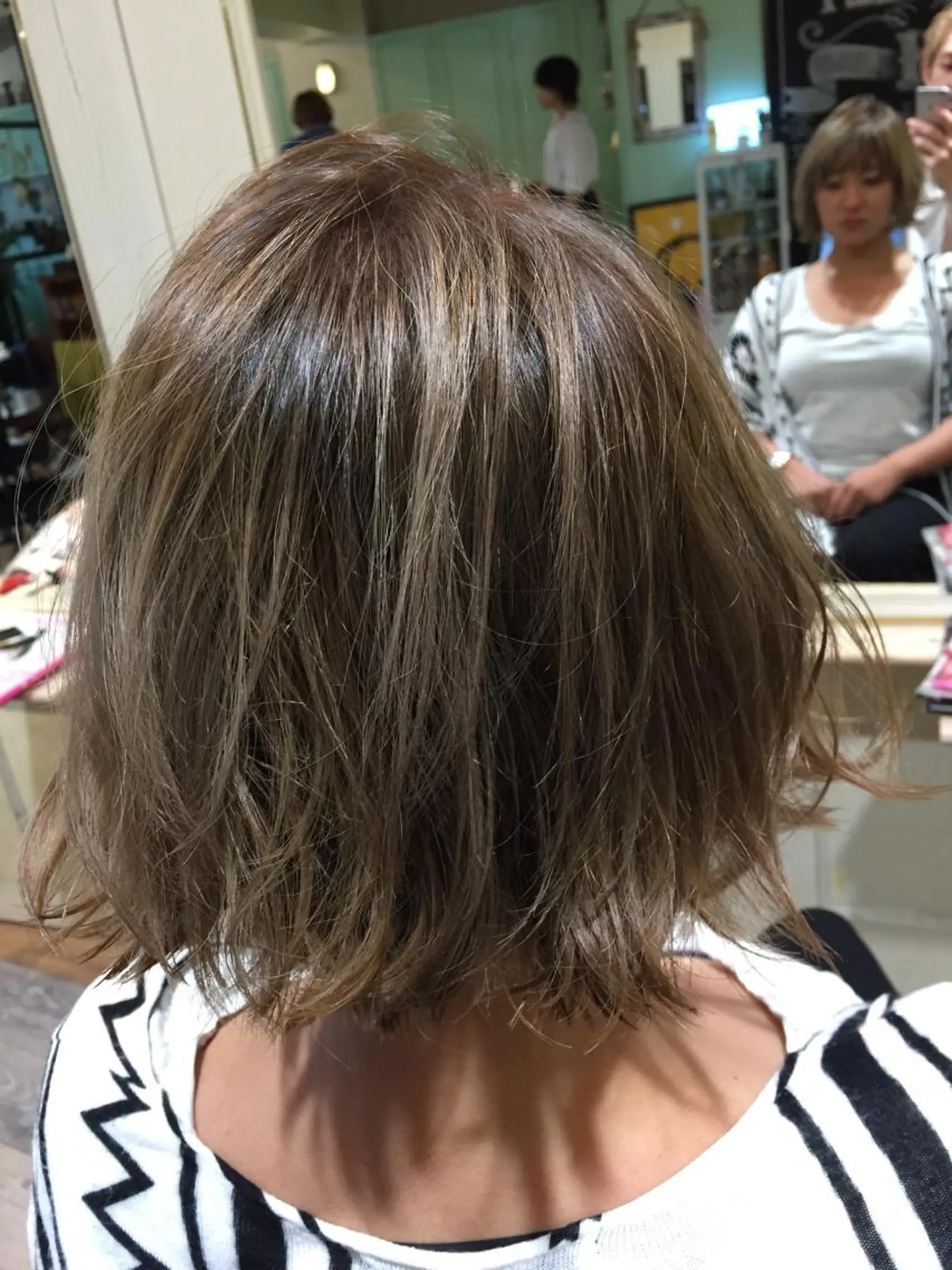 ショート カラー アッシュ カット ヘアカラー トリートメント ヘッドスパ TOPstylist ✂️フセケイタ✂️のヘアスタイル