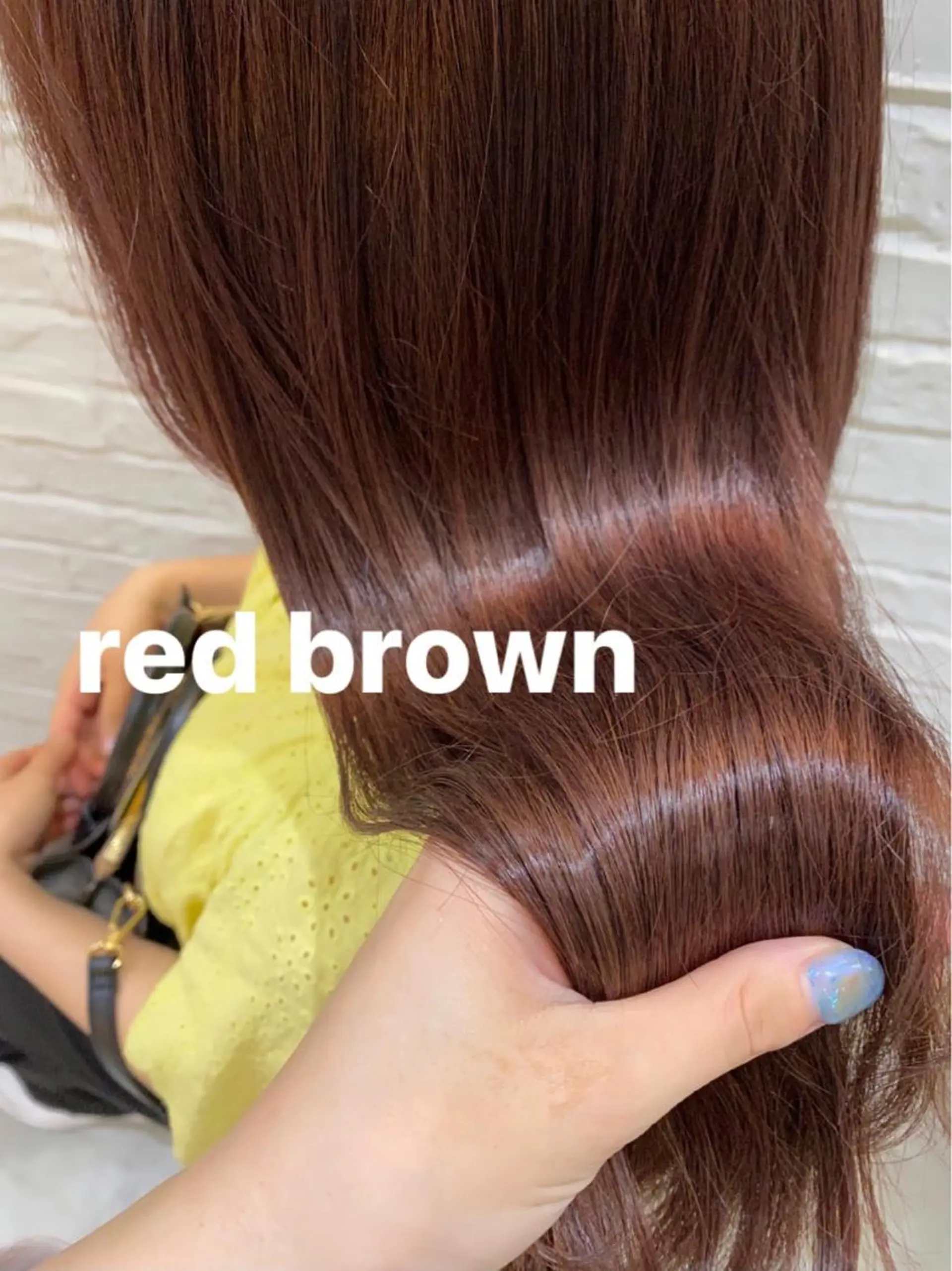 ロング カラー カット ヘアカラー トリートメント ENIF ヤマグチアツコのヘアスタイル