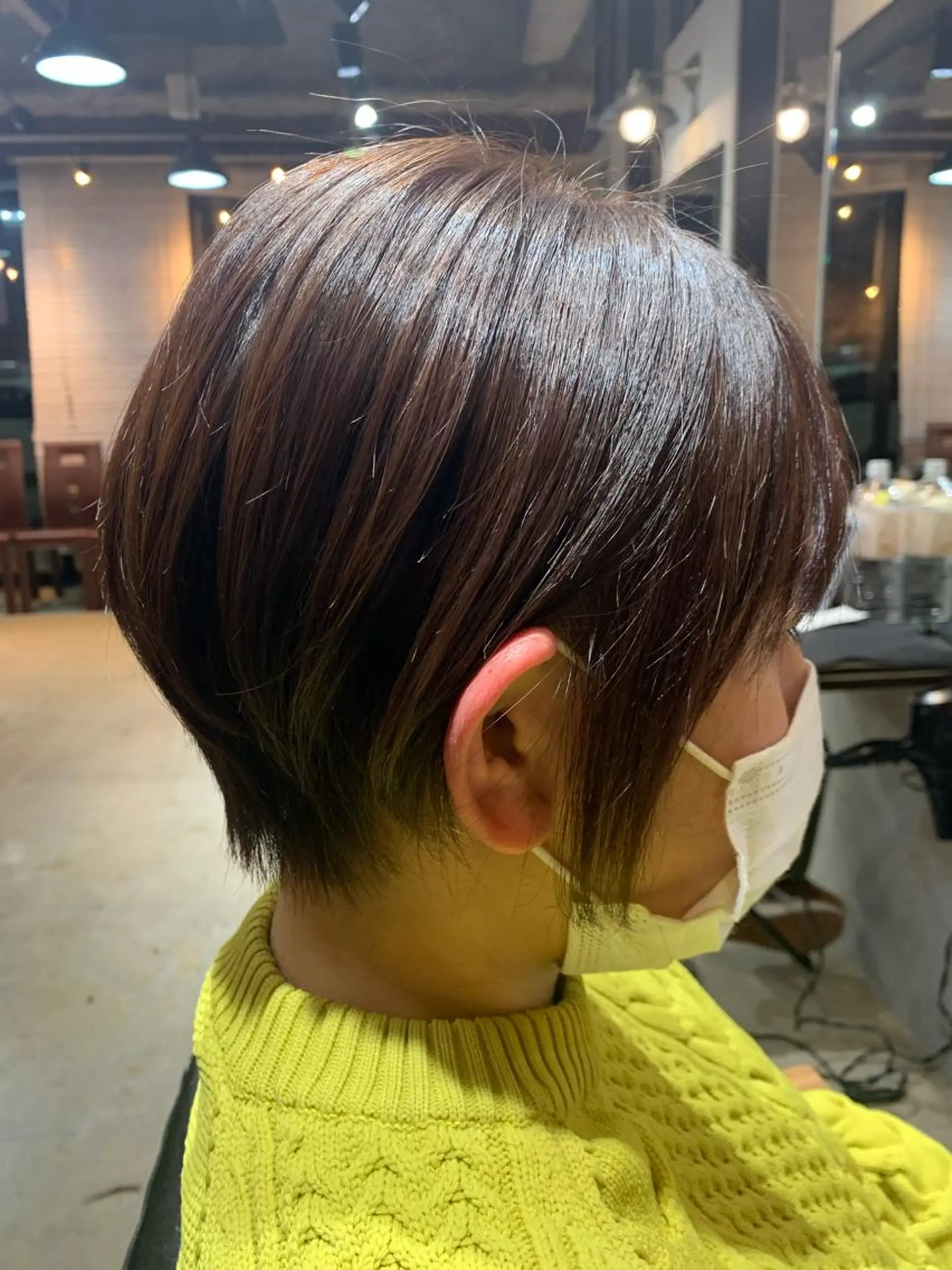 ショート ROMMY.所属・大木 華のヘアスタイル