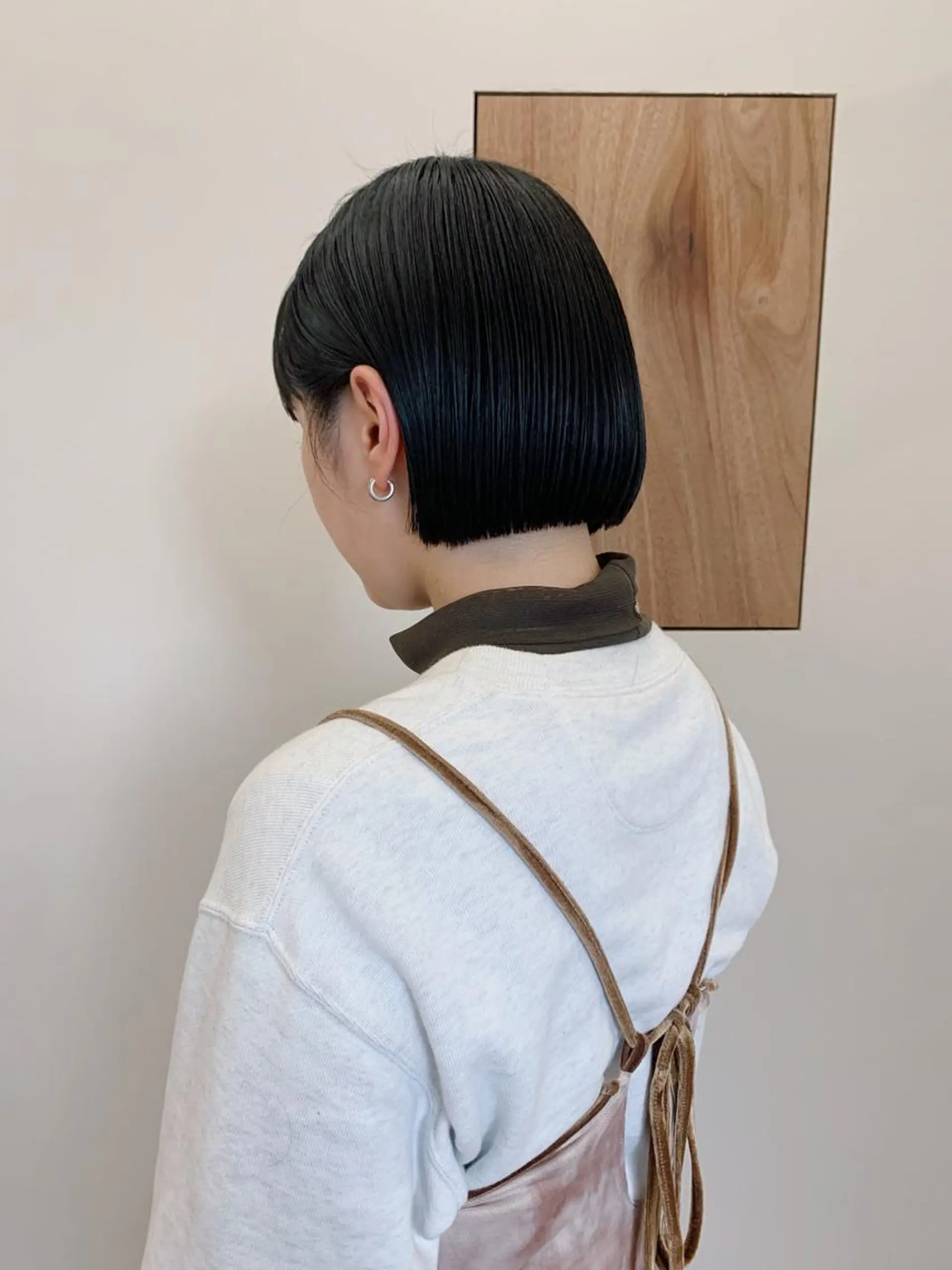 ショート カラー ボブ yupi🐈‍⬛ レイヤー/パーマのヘアスタイル