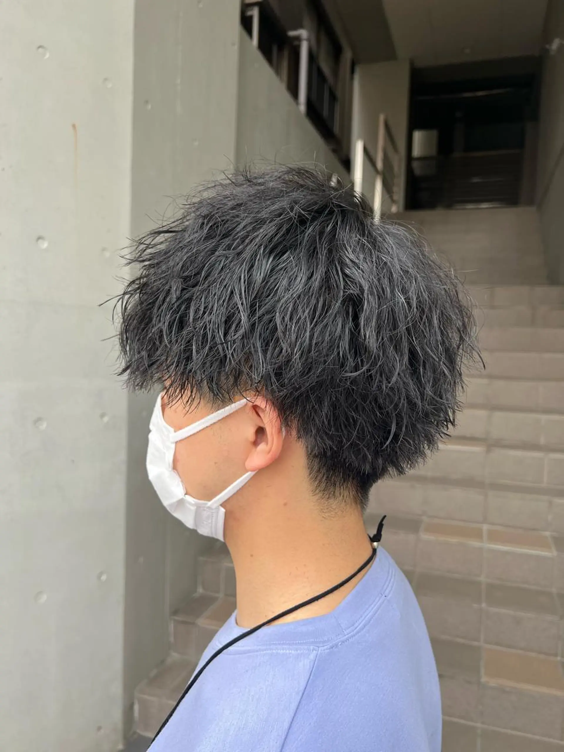 ショート カット パーマ MIRACミラク所属・☀️ハイトーンボブ ☀️石川 海斗のヘアスタイル