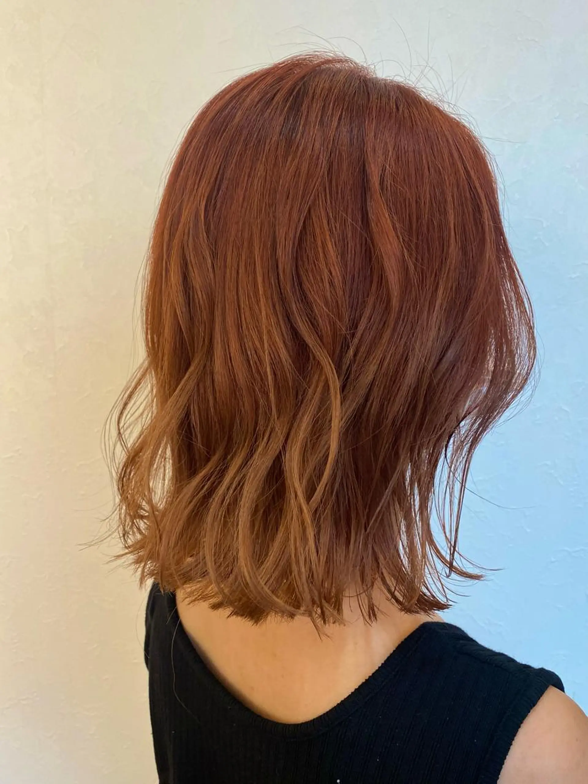 ミディアム カラー カット ヘアカラー トリートメント ✴︎ヒラガカナ✴︎ ECLAT HAIRのヘアスタイル