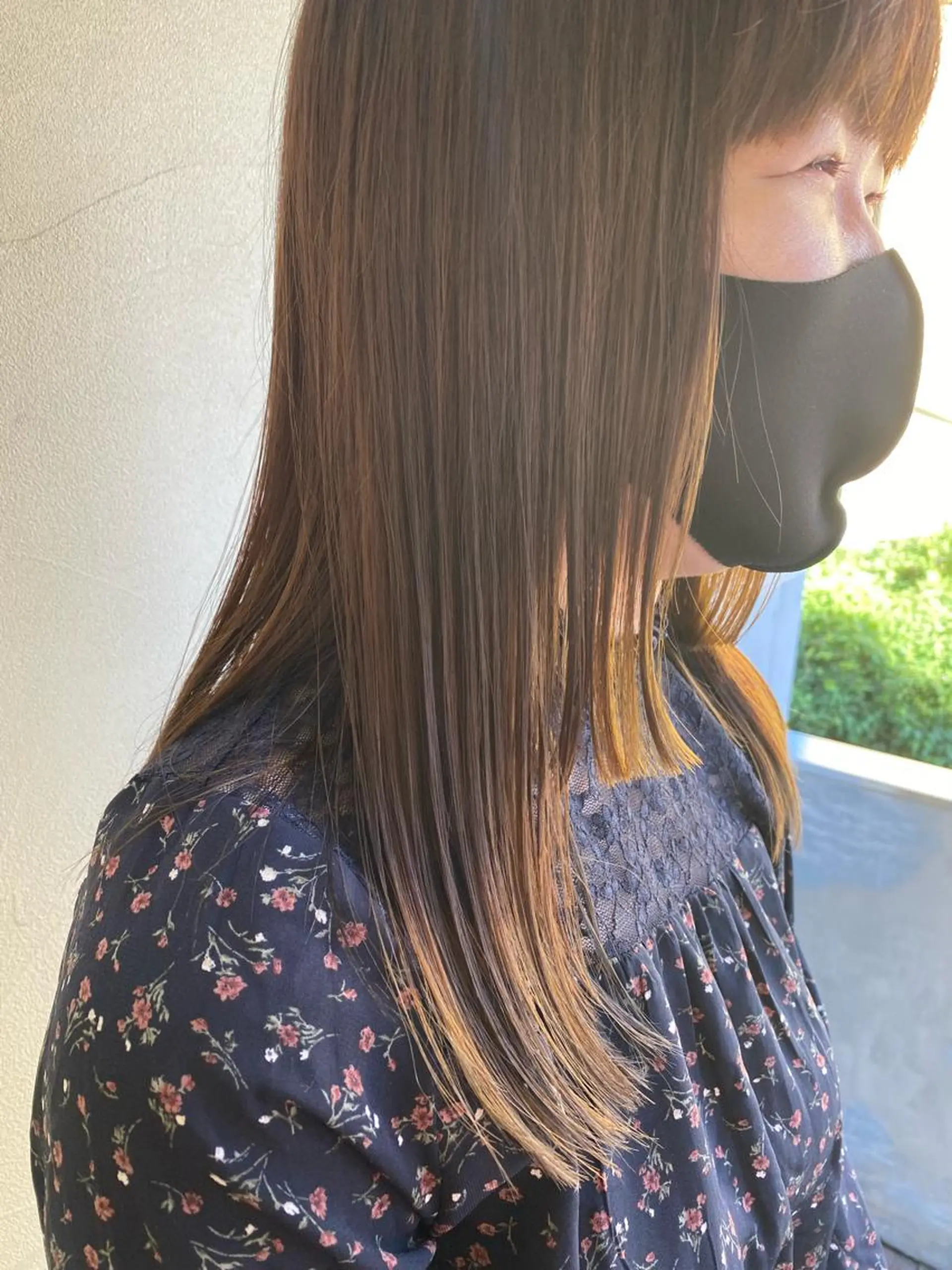 ミディアム カラー 姫カット VIE.ORNER 土気🍃笹岡航太のヘアスタイル