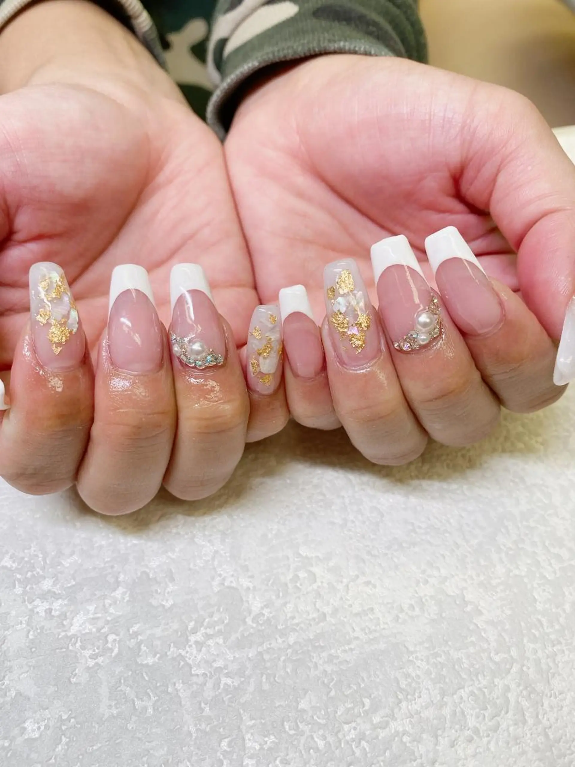 ミディアム ハンドネイル JNA認定講師🌸 RIEのネイルデザイン