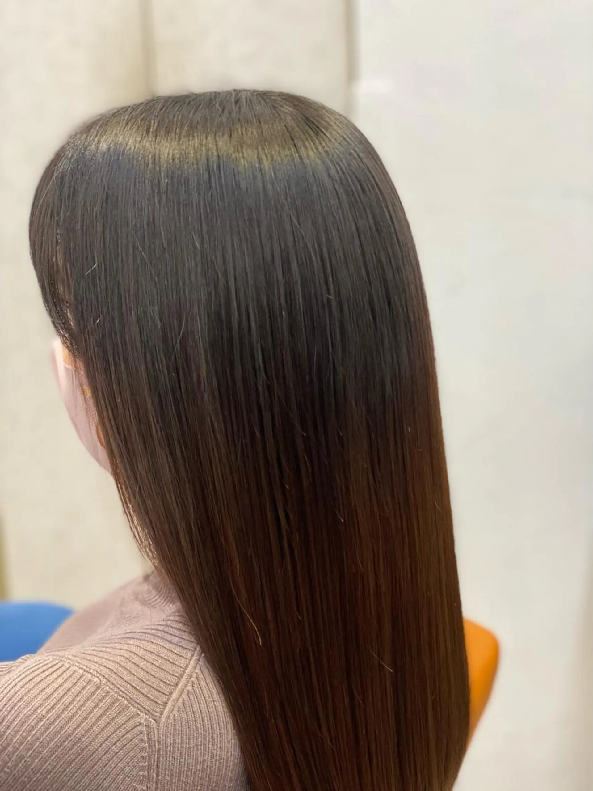 ロング カット 縮毛矯正 トリートメント 森下 友　Dio...池袋のヘアスタイル