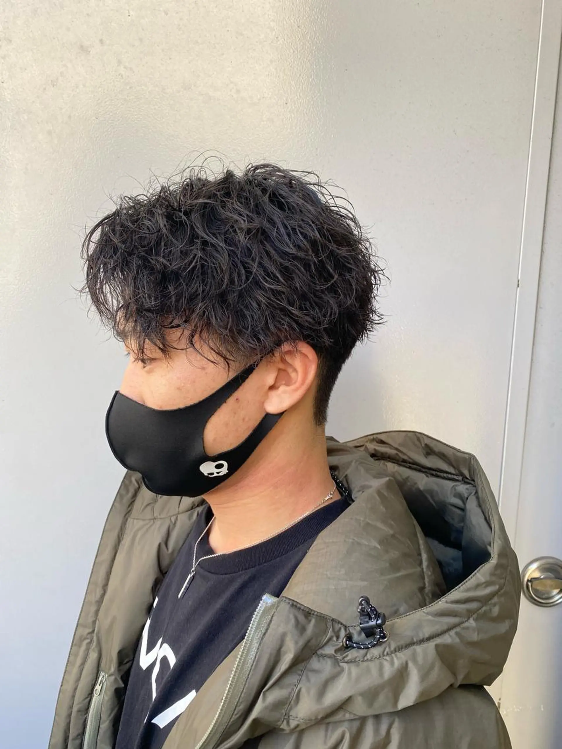 ショート パーマ メンズ 🟦ニュアンス/メン ズパーマ横浜🟦のヘアスタイル