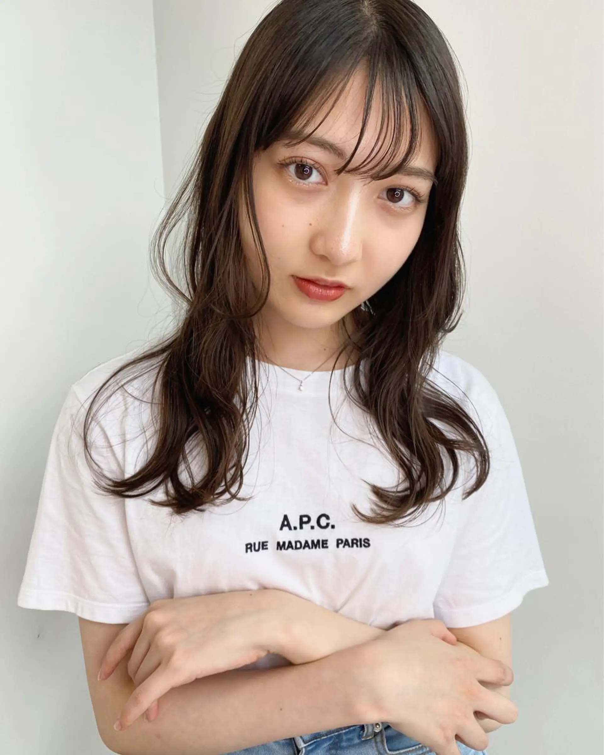 セミロング カラー カット ヘアカラー salowin JIYUGAOKA所属・マンツーマン半個室 tamuraのヘアスタイル