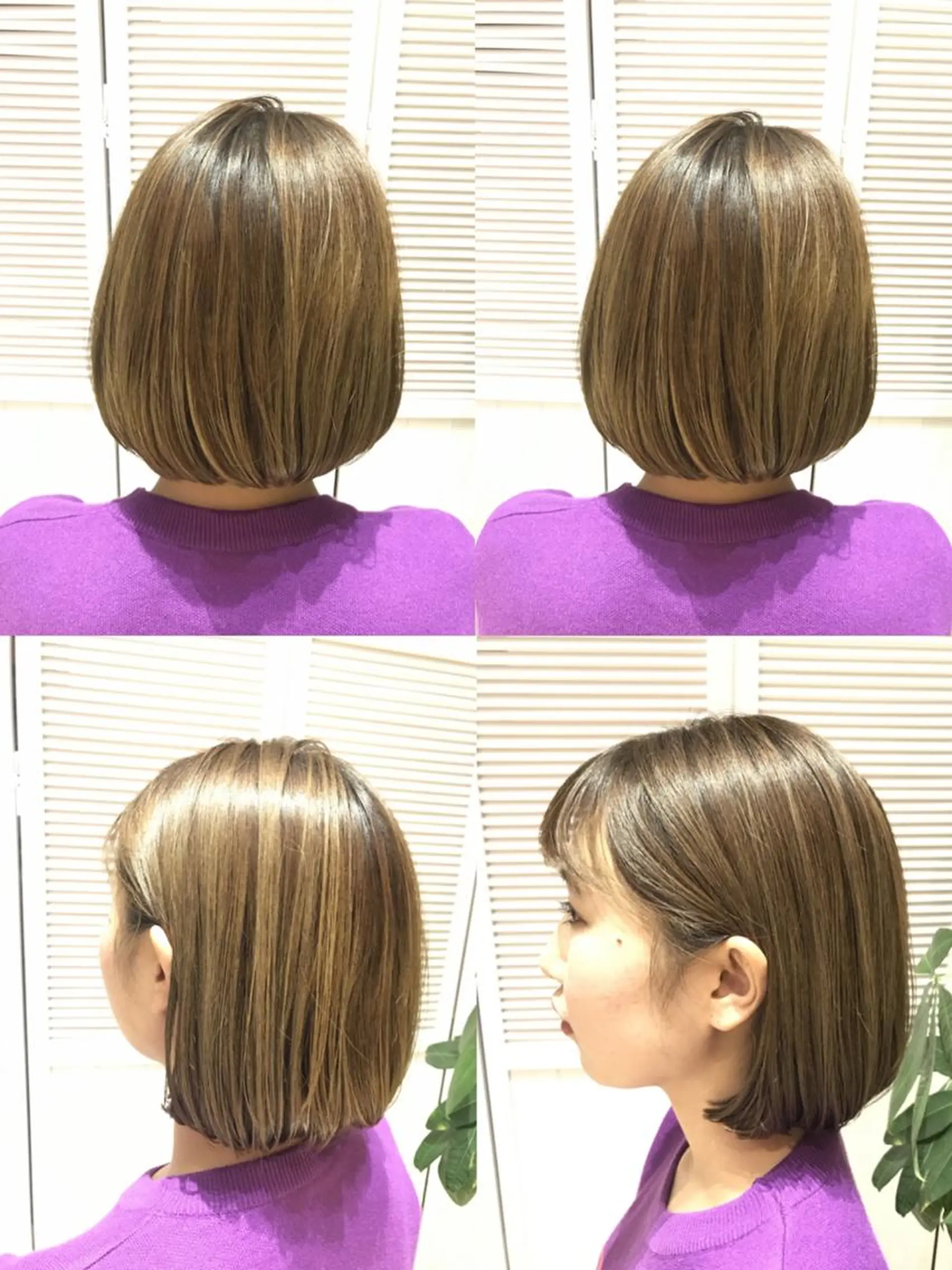 ショート カット 児島 杏奈のヘアスタイル