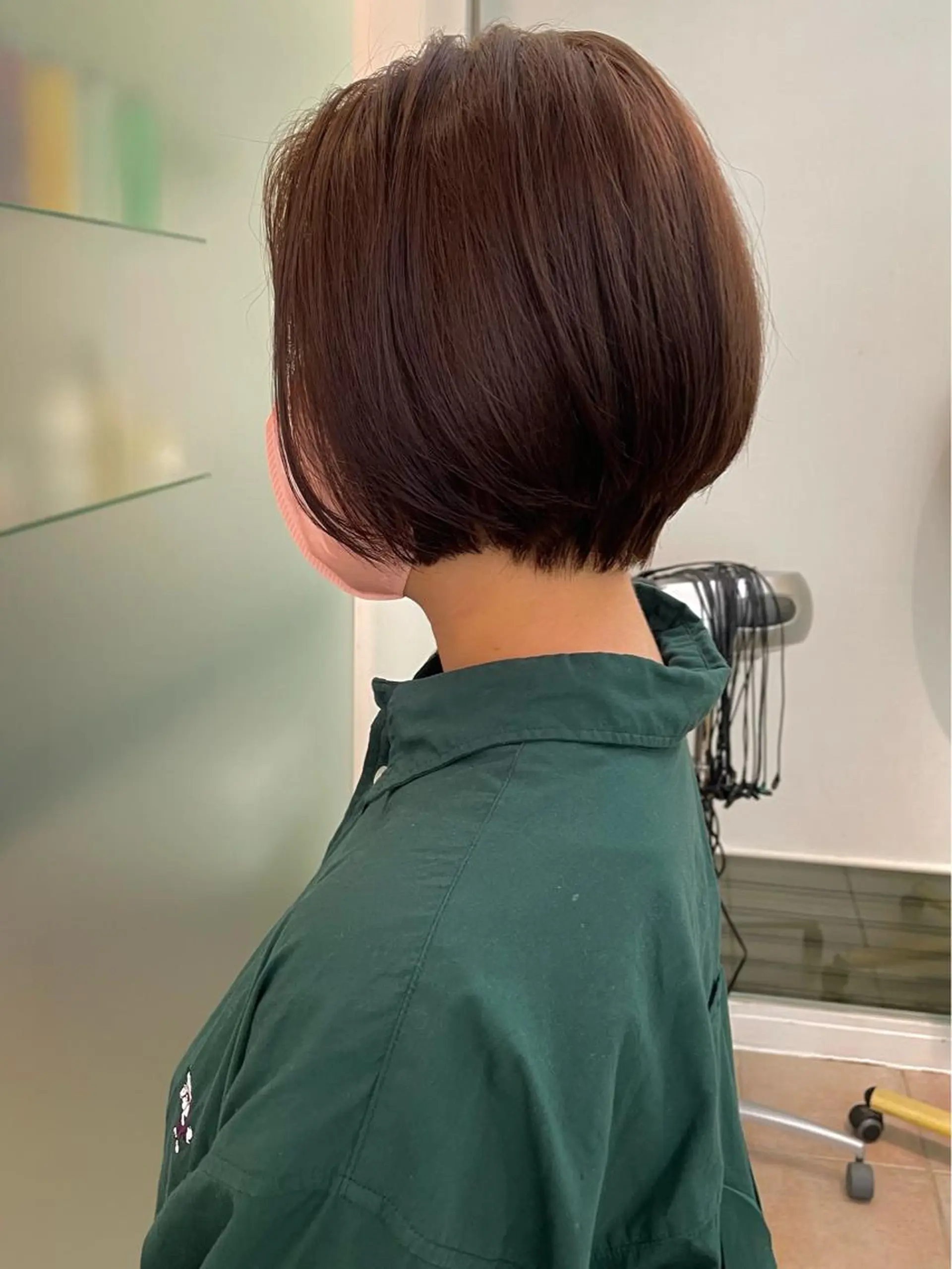 ショート カラー グラデーションカラー ボブ 塩谷 雪花のヘアスタイル