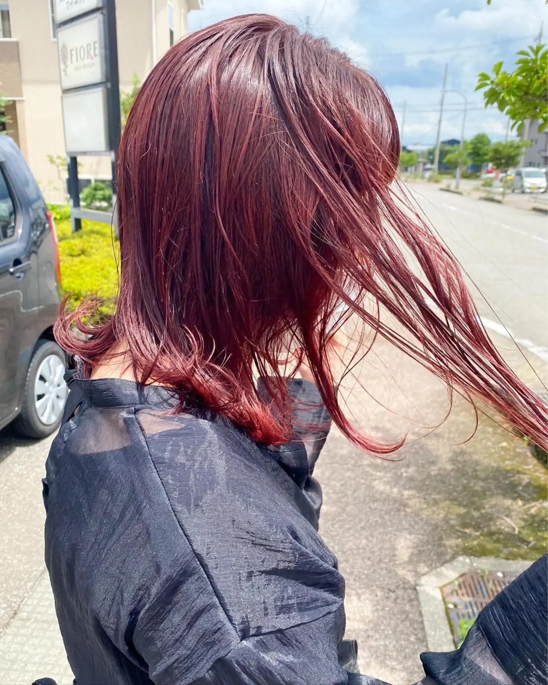ミディアム カラー FIORE hair design所属・山根 奈緒のマツエク・マツパデザイン