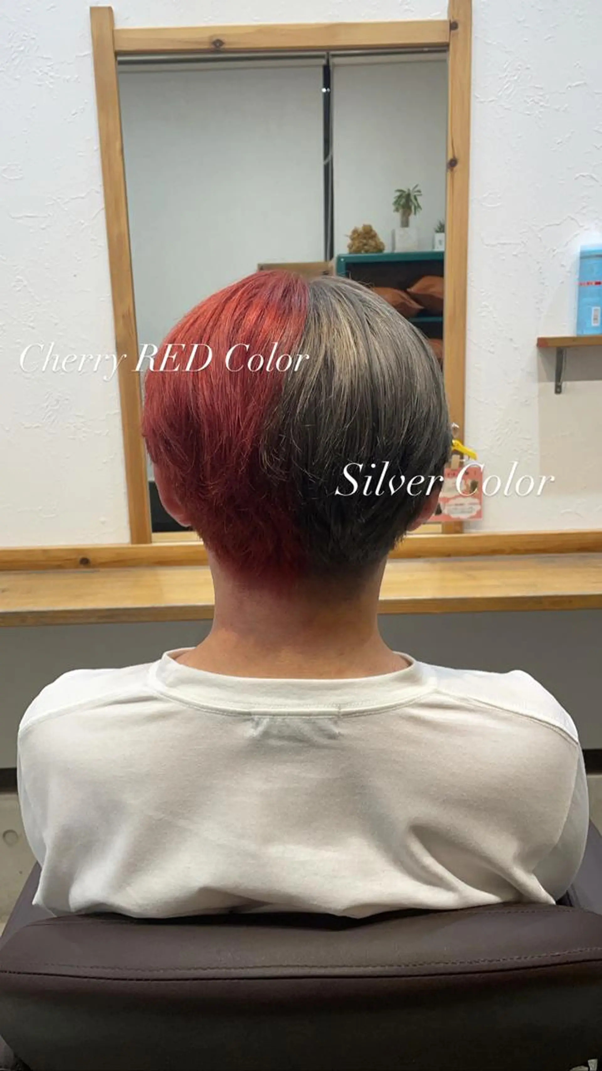 ショート 【ブリーチラベンダー の神様】💗髙島隆世のヘアスタイル