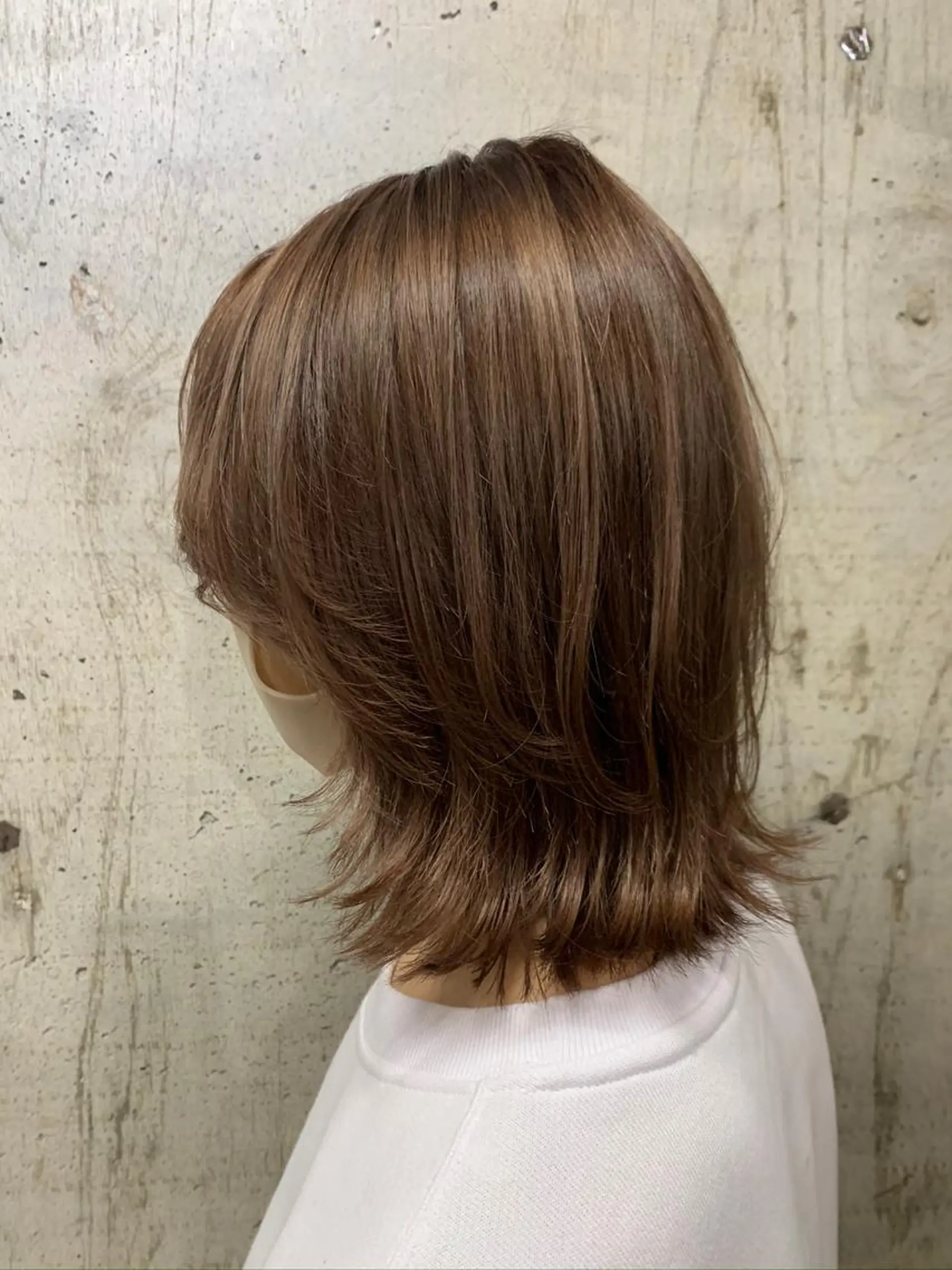 ミディアム カラー 🎀ハイトーン/レイ ヤー/Reina🎀のヘアスタイル