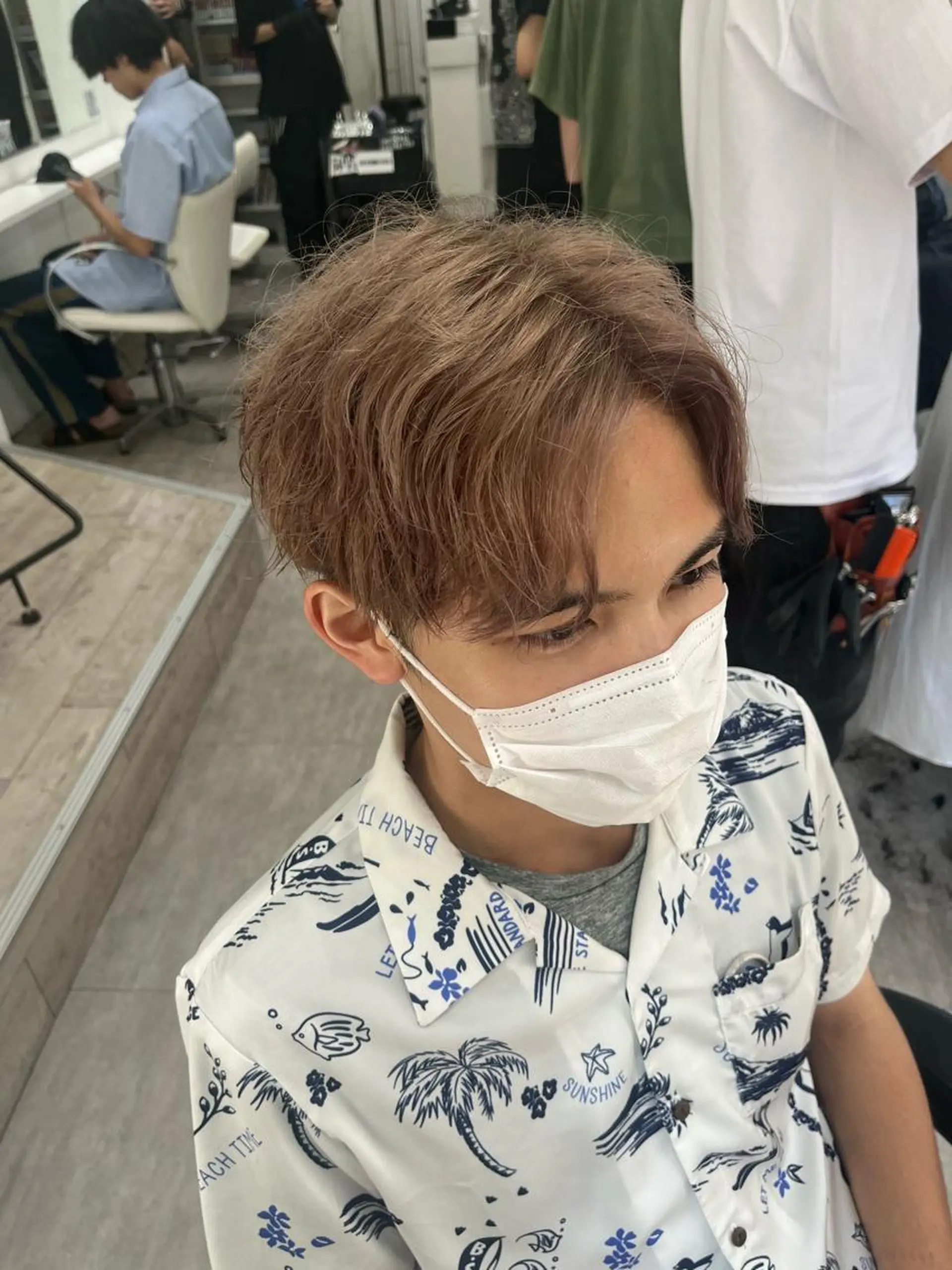カラー メンズ メンズショート美容師 💈高橋和真💈のヘアスタイル