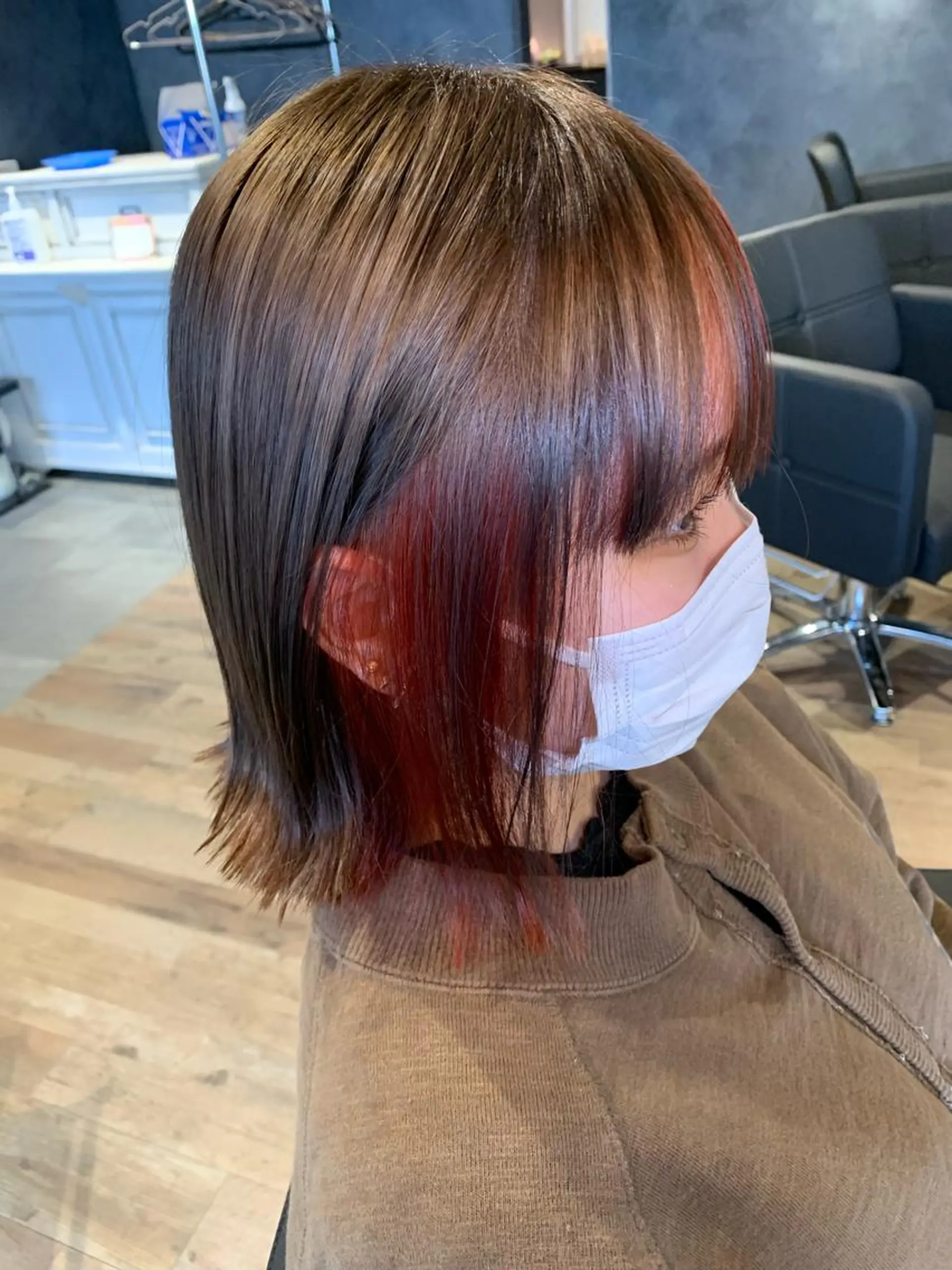 ショート ボブ ショートヘア nir所属・Yamamoto Rinaのヘアスタイル