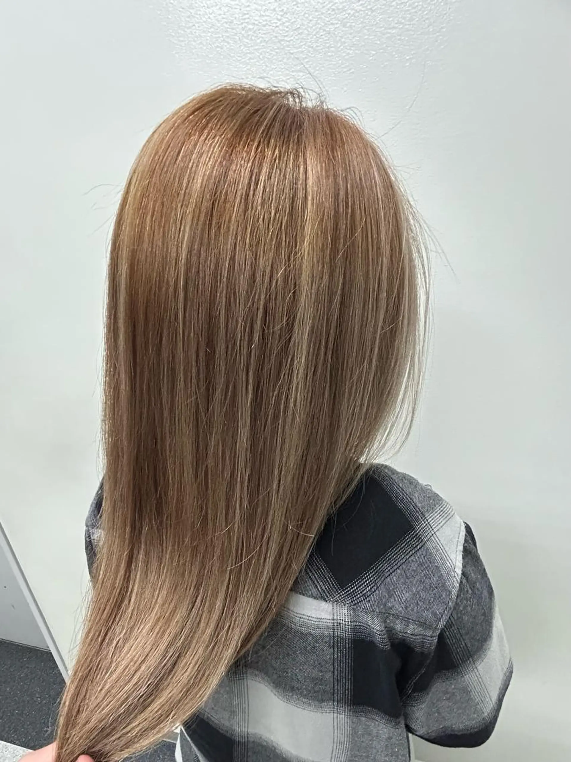 セミロング カラー ヘアカラー トリートメント 🍓 JURiA 🍓のヘアスタイル