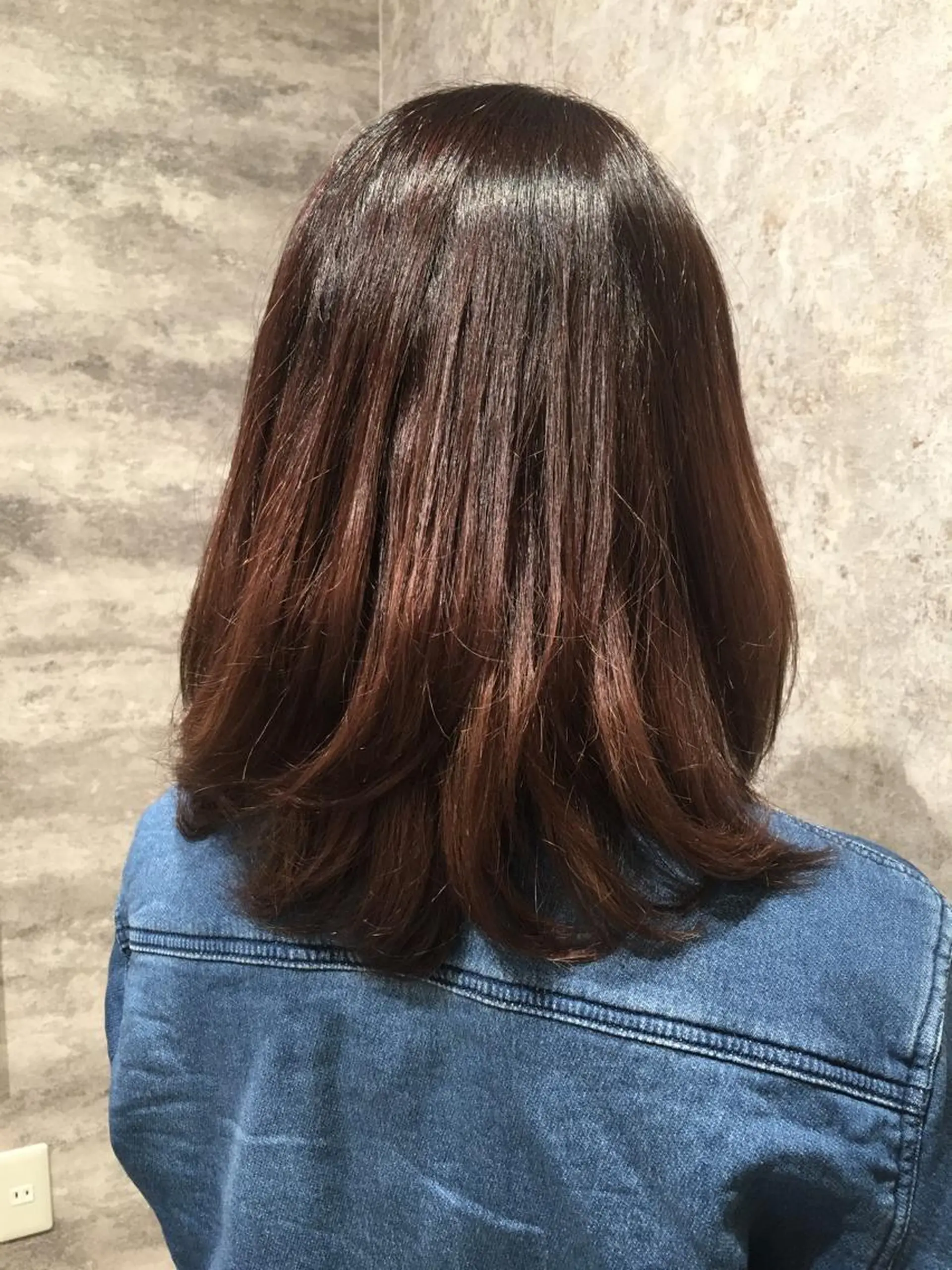 ミディアム カラー グラデーションカラー Blanco Color&Careのヘアスタイル